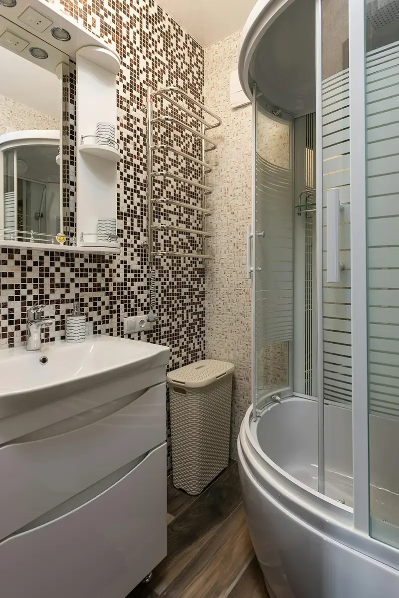 bathroom tile installation