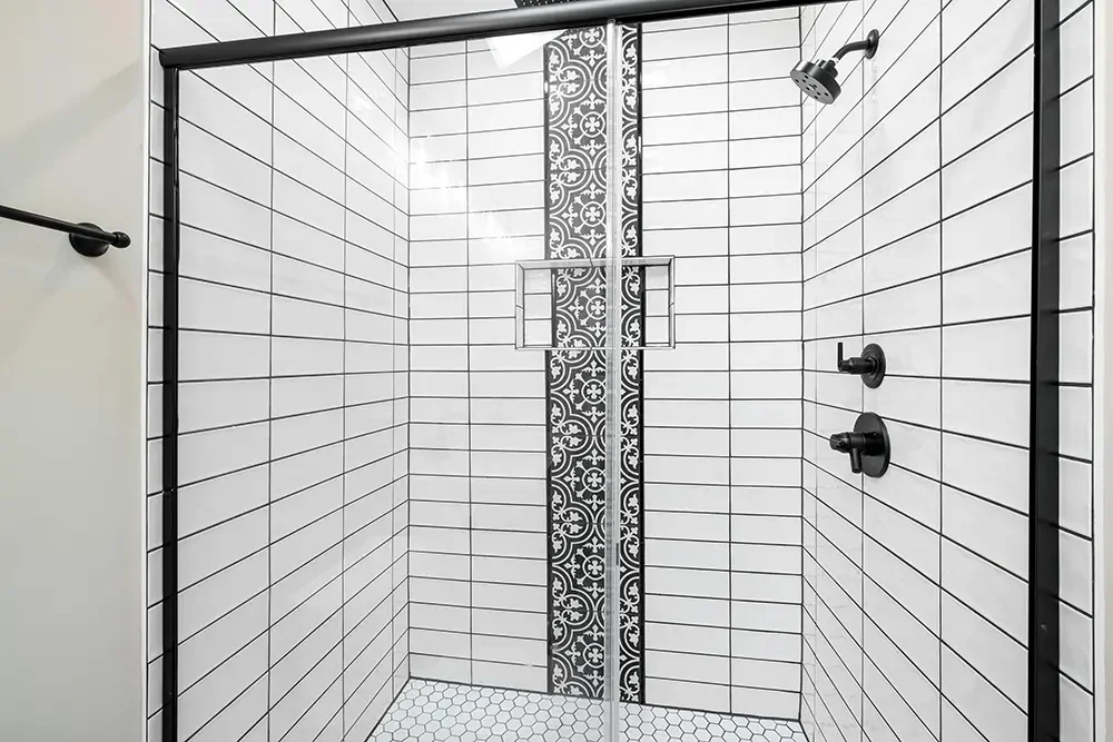 Evansville bathroom tile