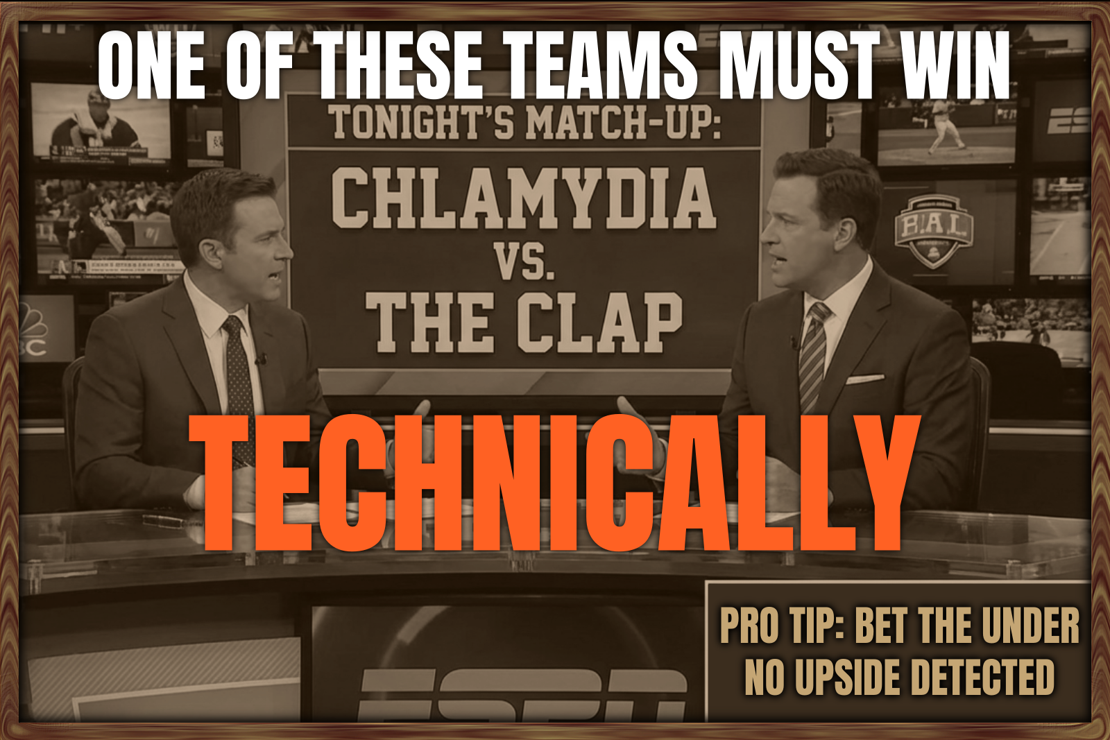 I Just Hope Both Teams Lose