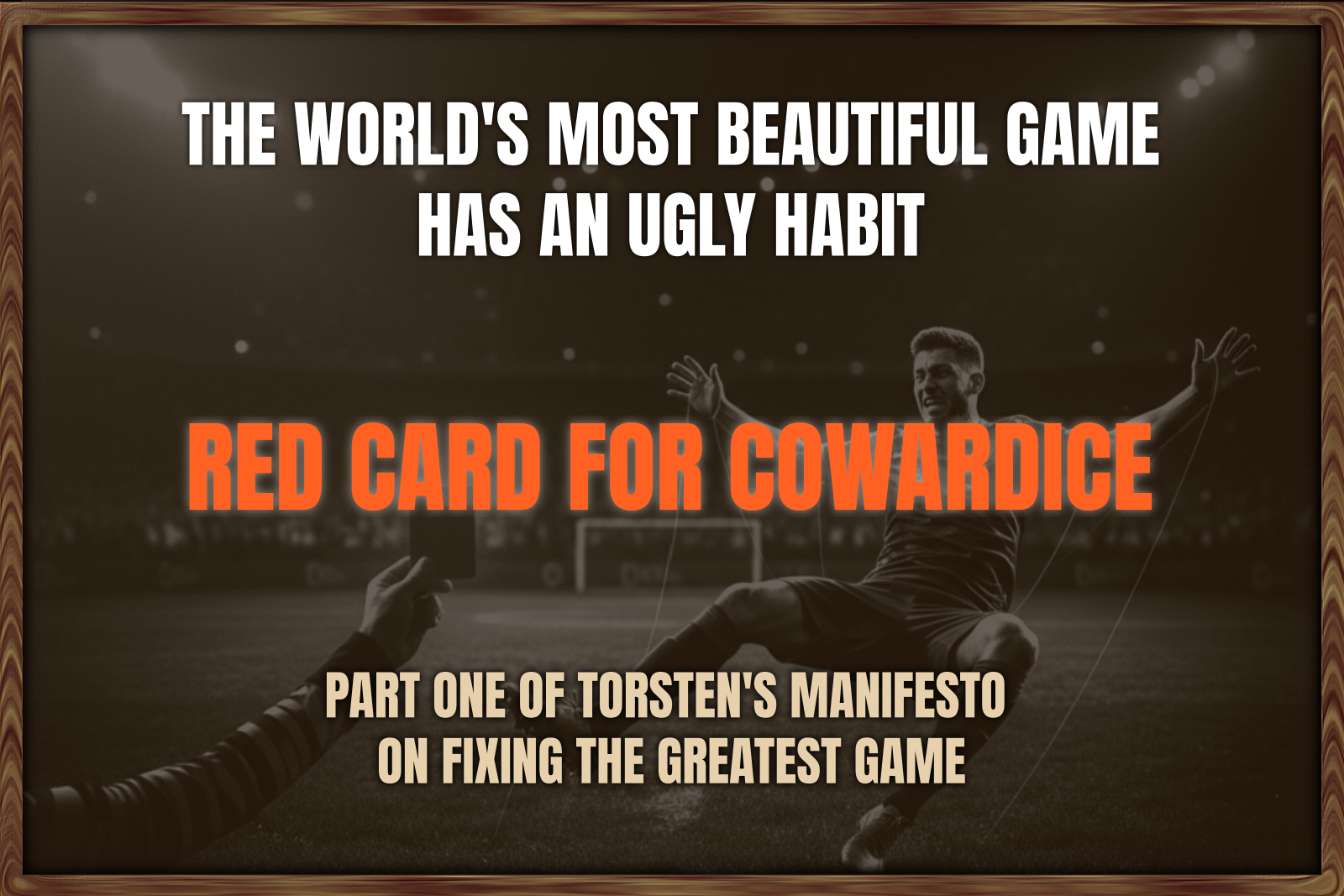 Fixing Soccer - A Three Step Guide to Fixing The World's Most Beautiful Game