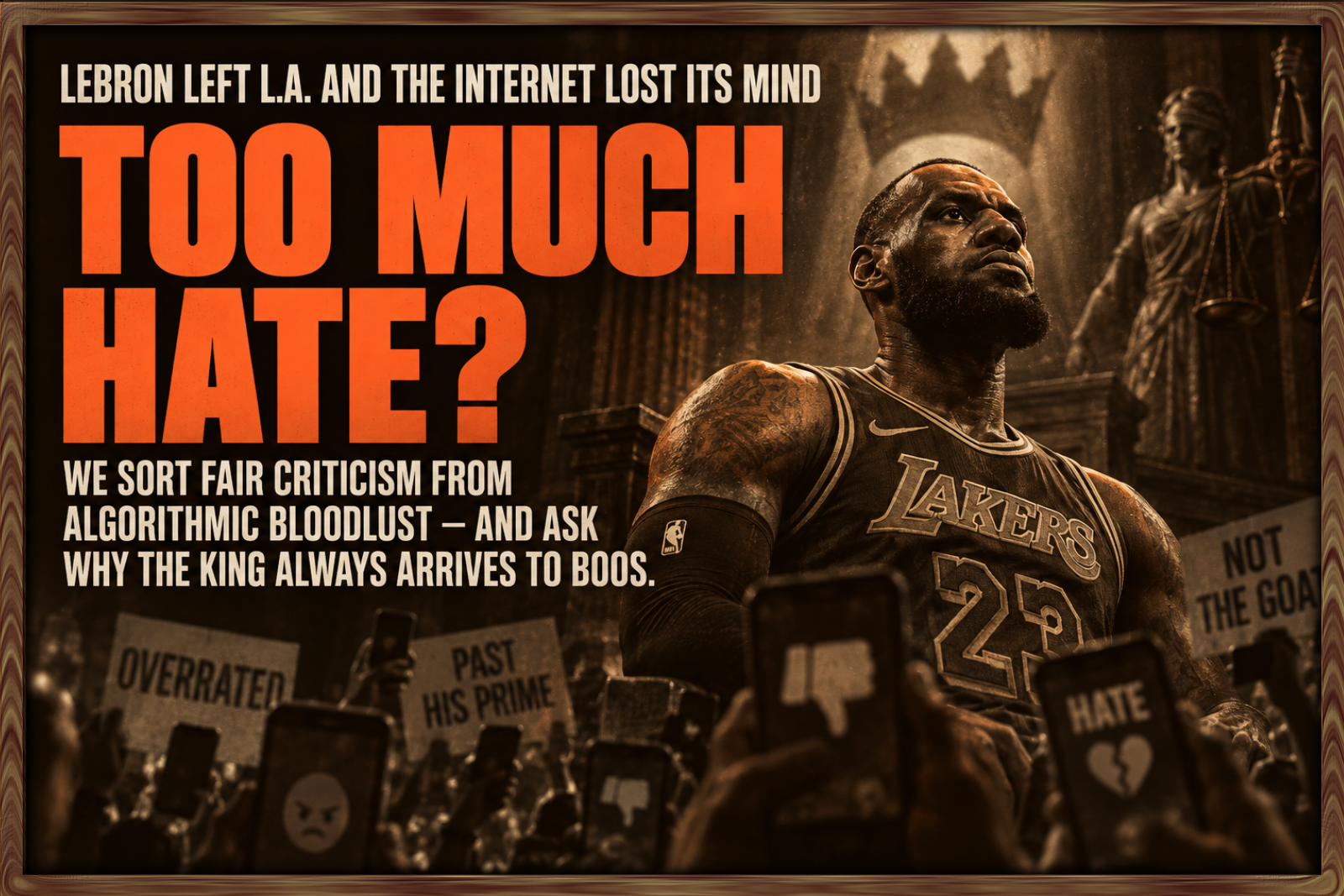 Does LeBron James Get Too Much Hate?