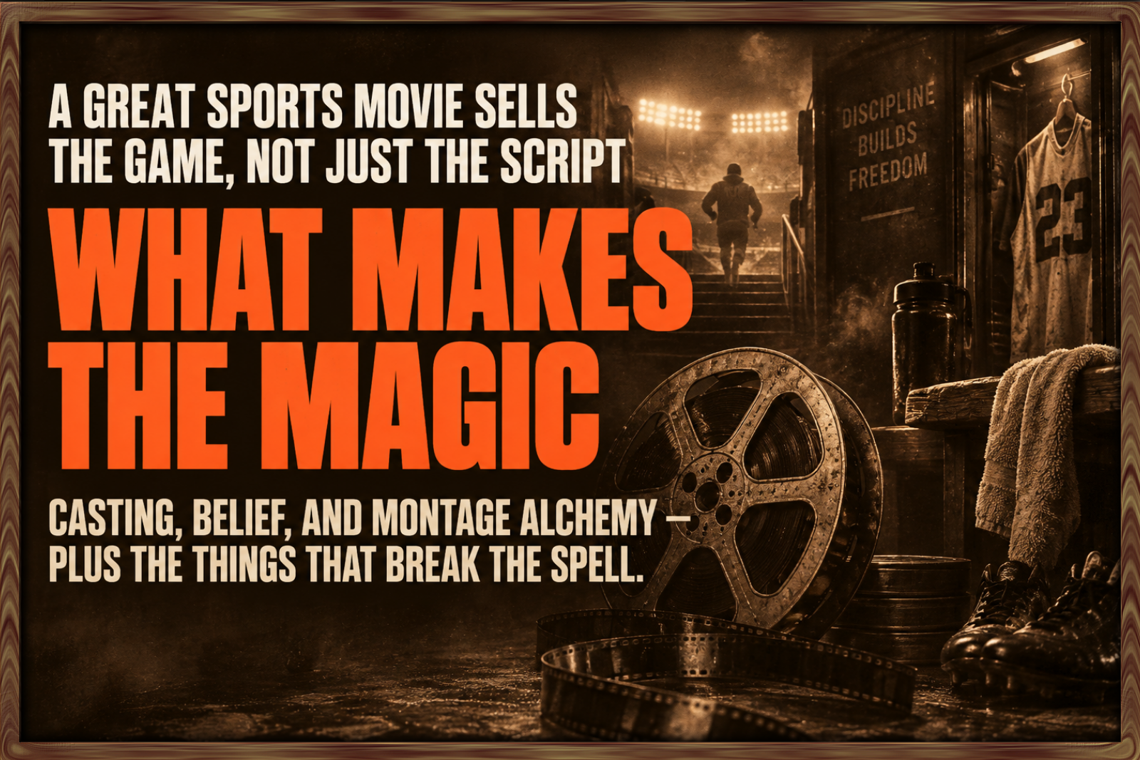 What Makes (and Breaks) a Sports Movie