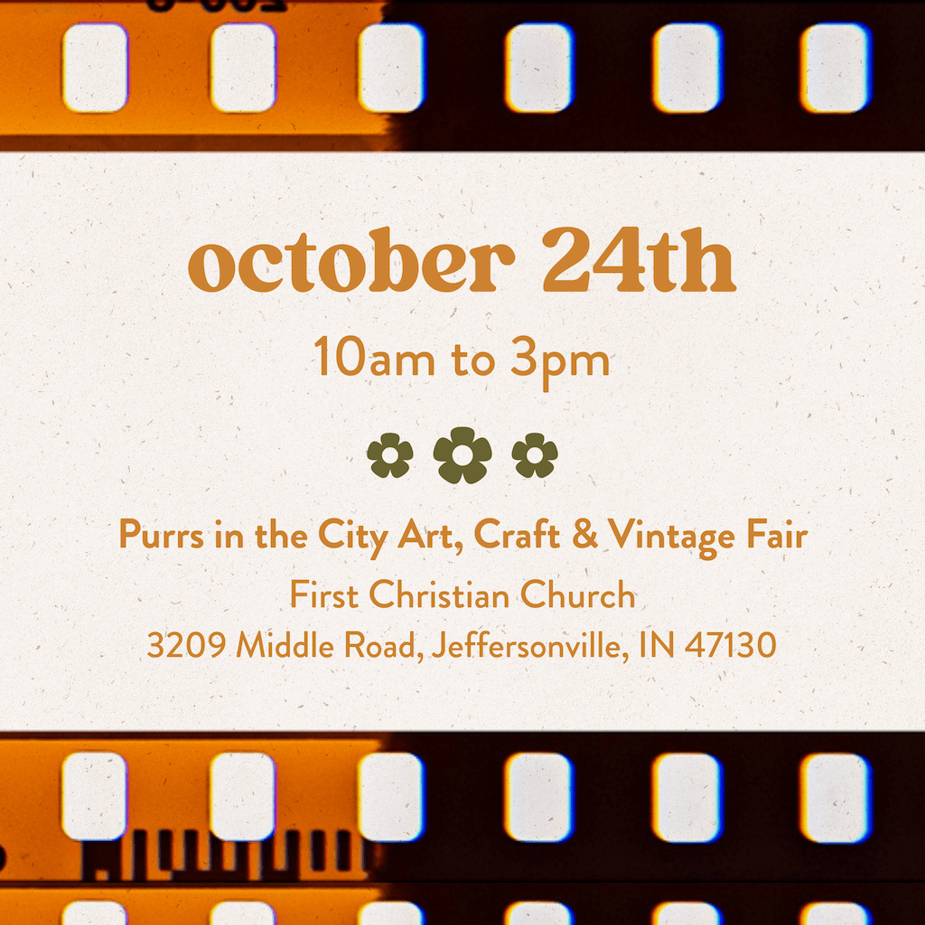 october 24 • purrs in the city: arts, crafts &amp; vintage show