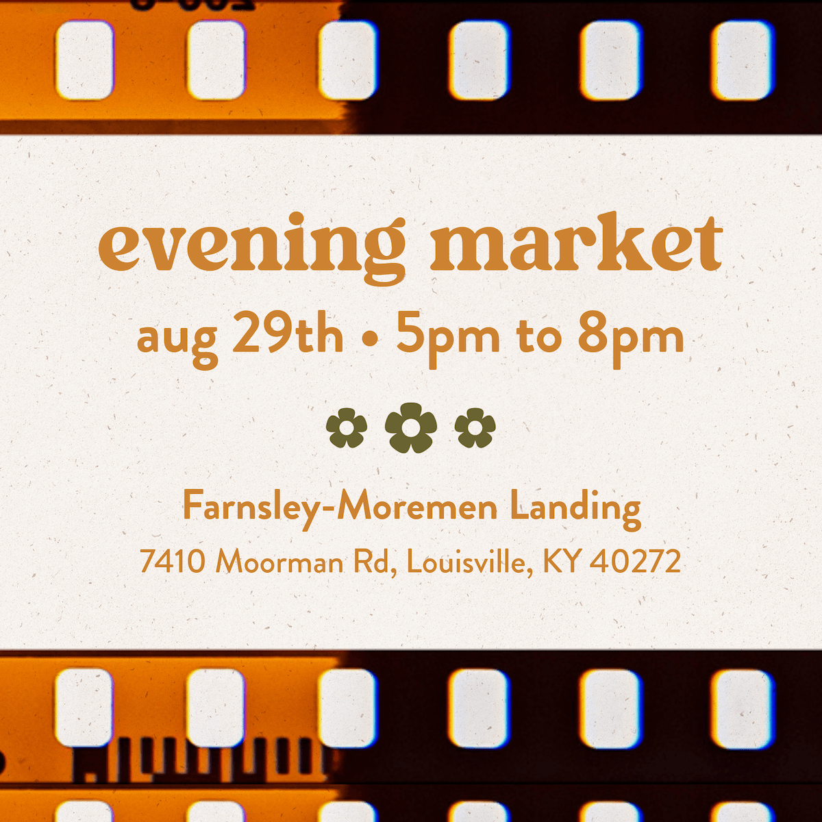 august 29 • evening market 🌅✨