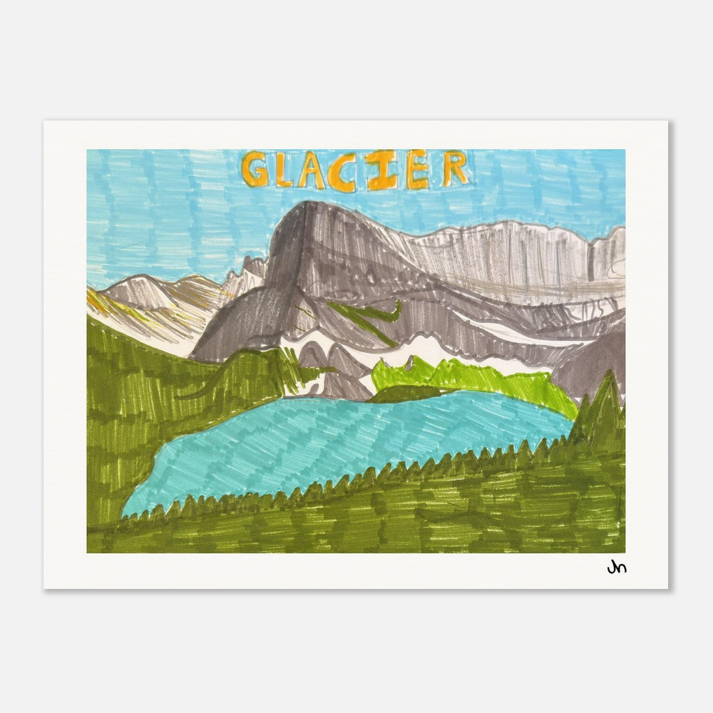 Glacier Poster
