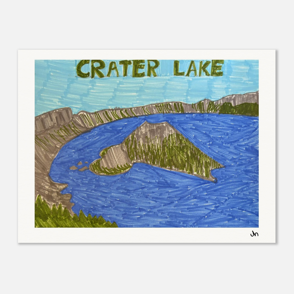 Crater Lake Poster