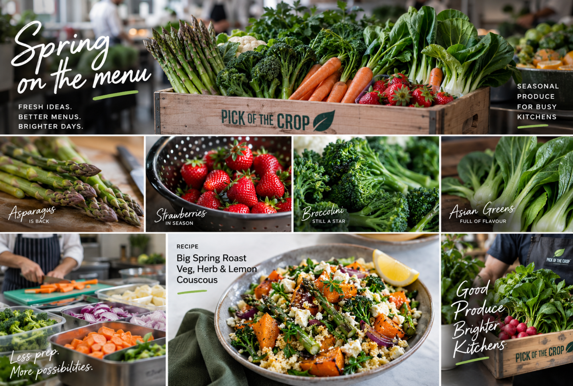 Spring Produce Guide for Commercial Kitchens: What’s in Season in Sydney