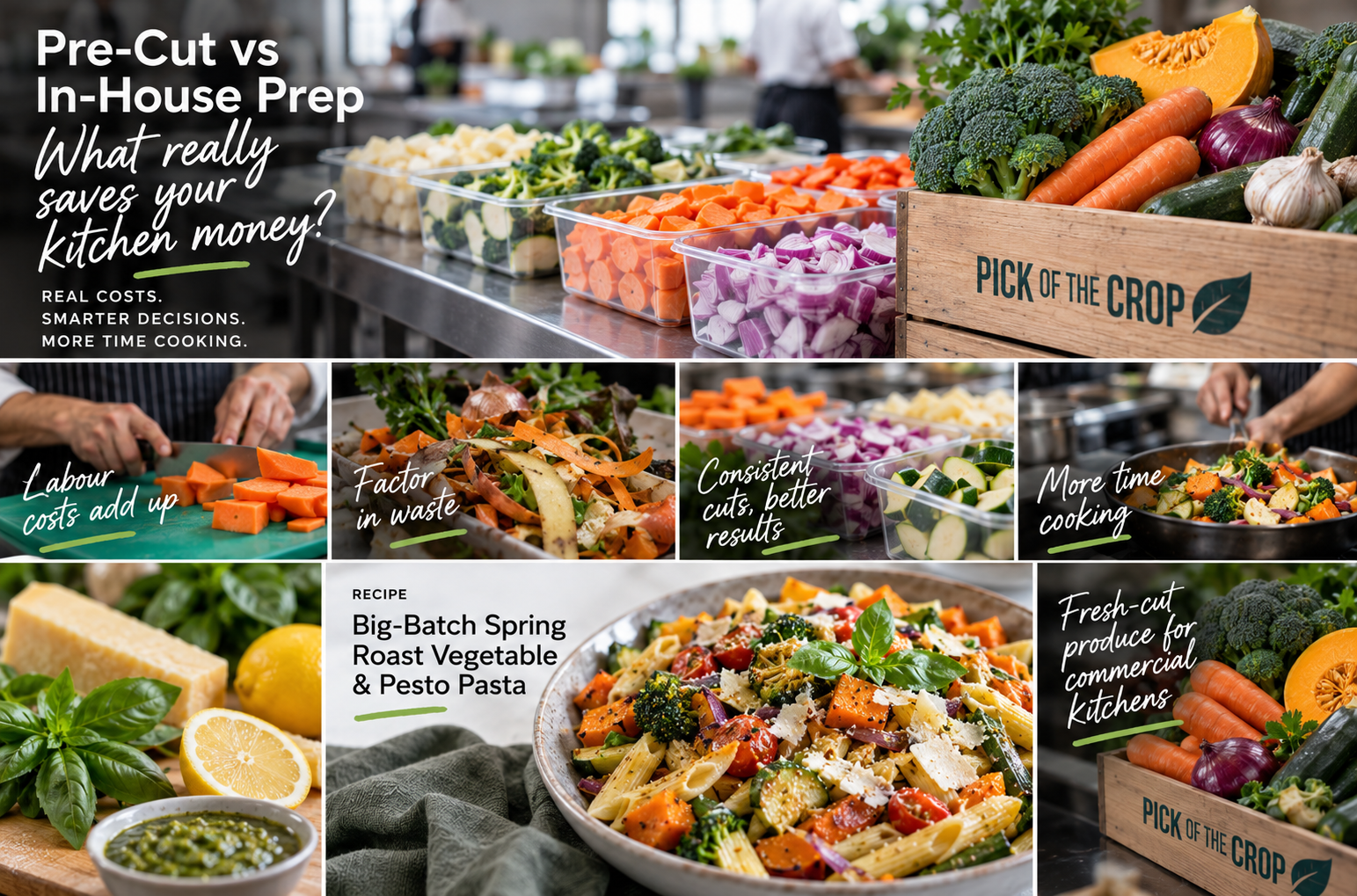 Pre-Cut Vegetables vs In-House Prep: What Really Saves a Commercial Kitchen Money?