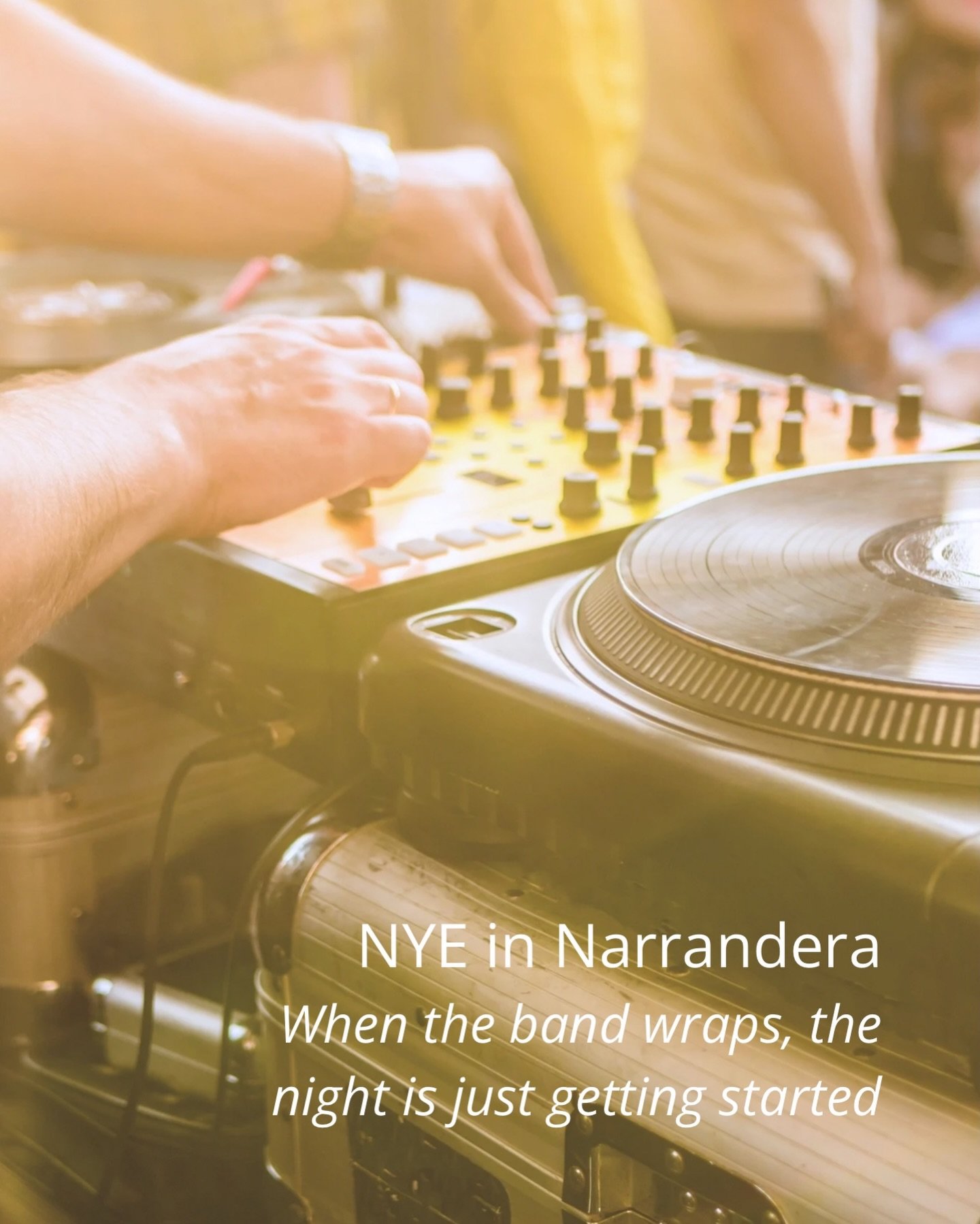 🪩 When the band wraps, the night is just getting started&hellip; our NYE DJ @something_blue_ent will hit the decks from 9:30pm and have to dancing your way into 2026 🕺

Party anthems. Retro beats. Midnight moments. ✨

🎆 Retro Rewind: Countdown to 
