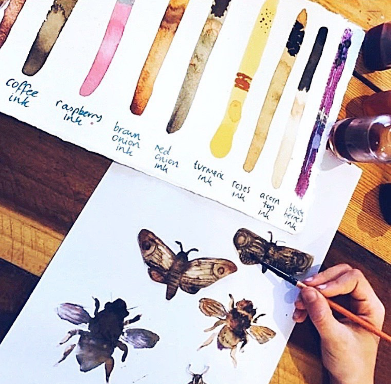 Botanical Ink Making Workshop with Em Shannon