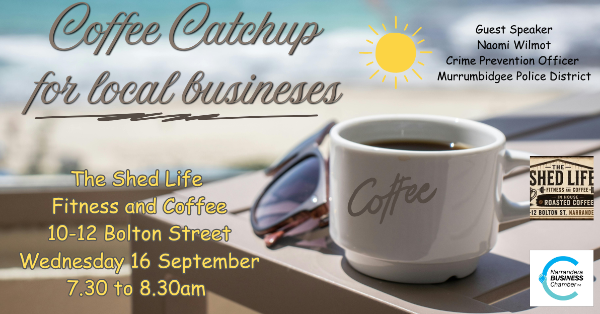Coffee catch up for local businesses