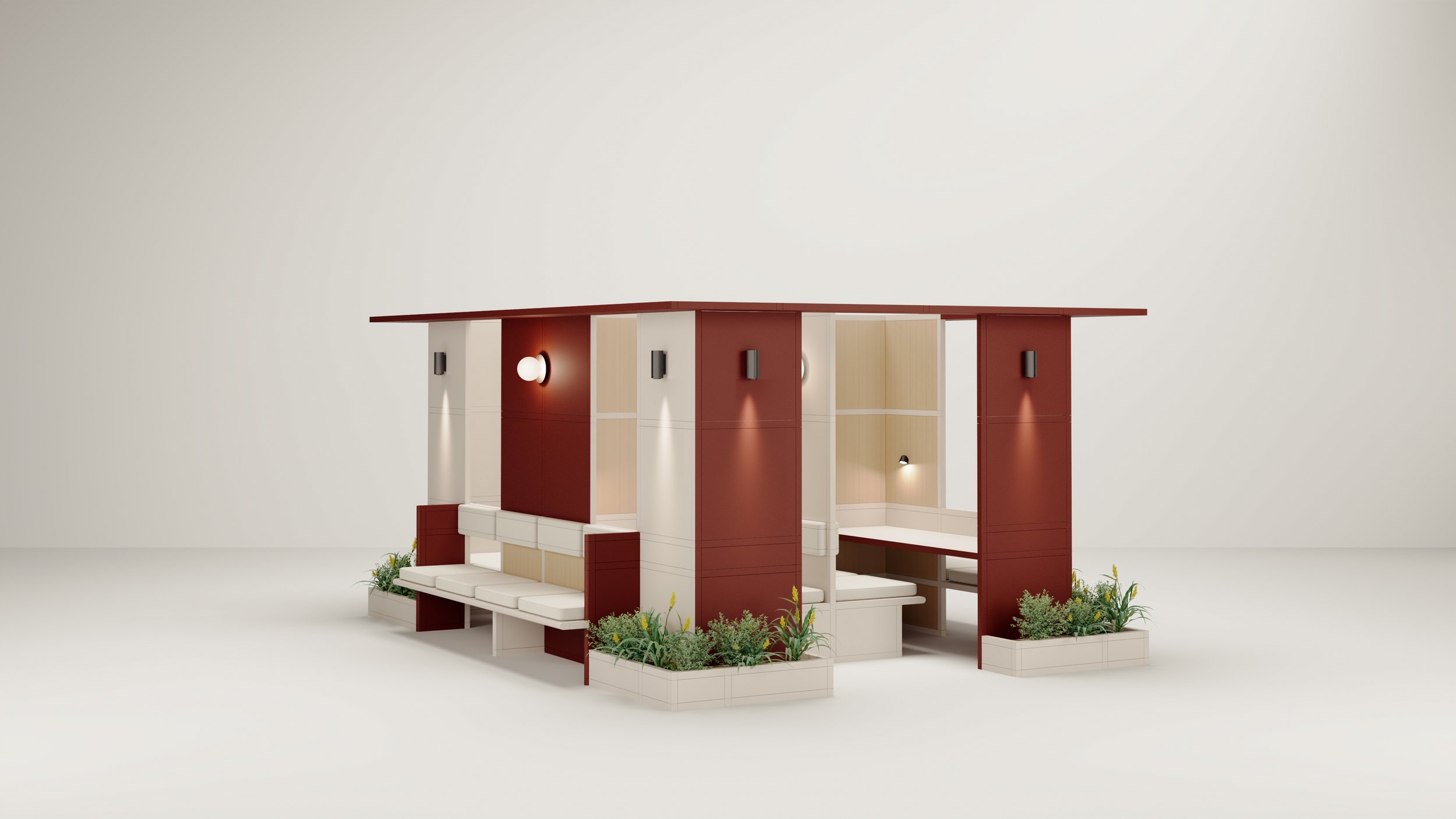 Work Pods+Small Meeting Room Red Perspective 2.jpg