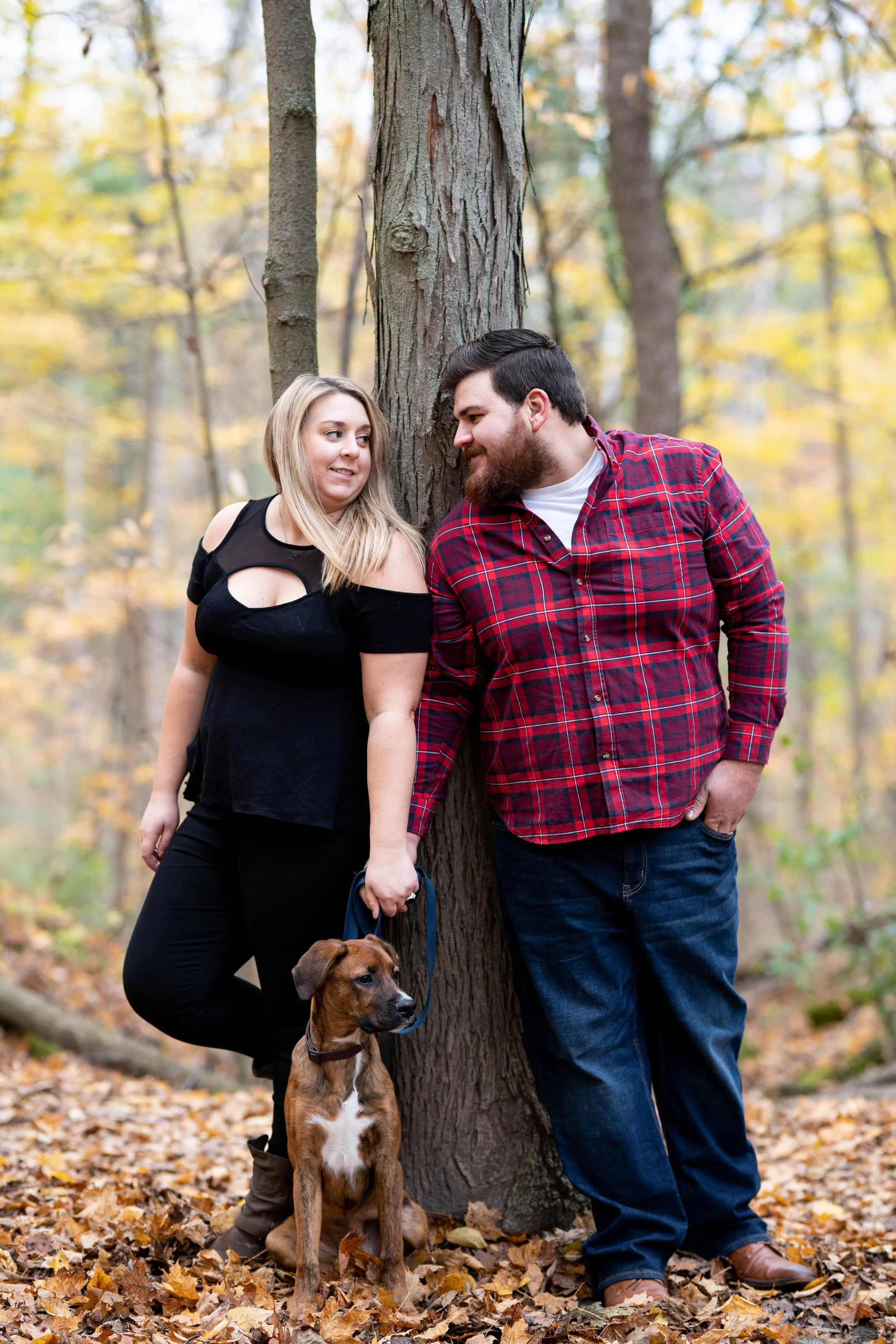 Dryden tract engagement session with dog.jpg