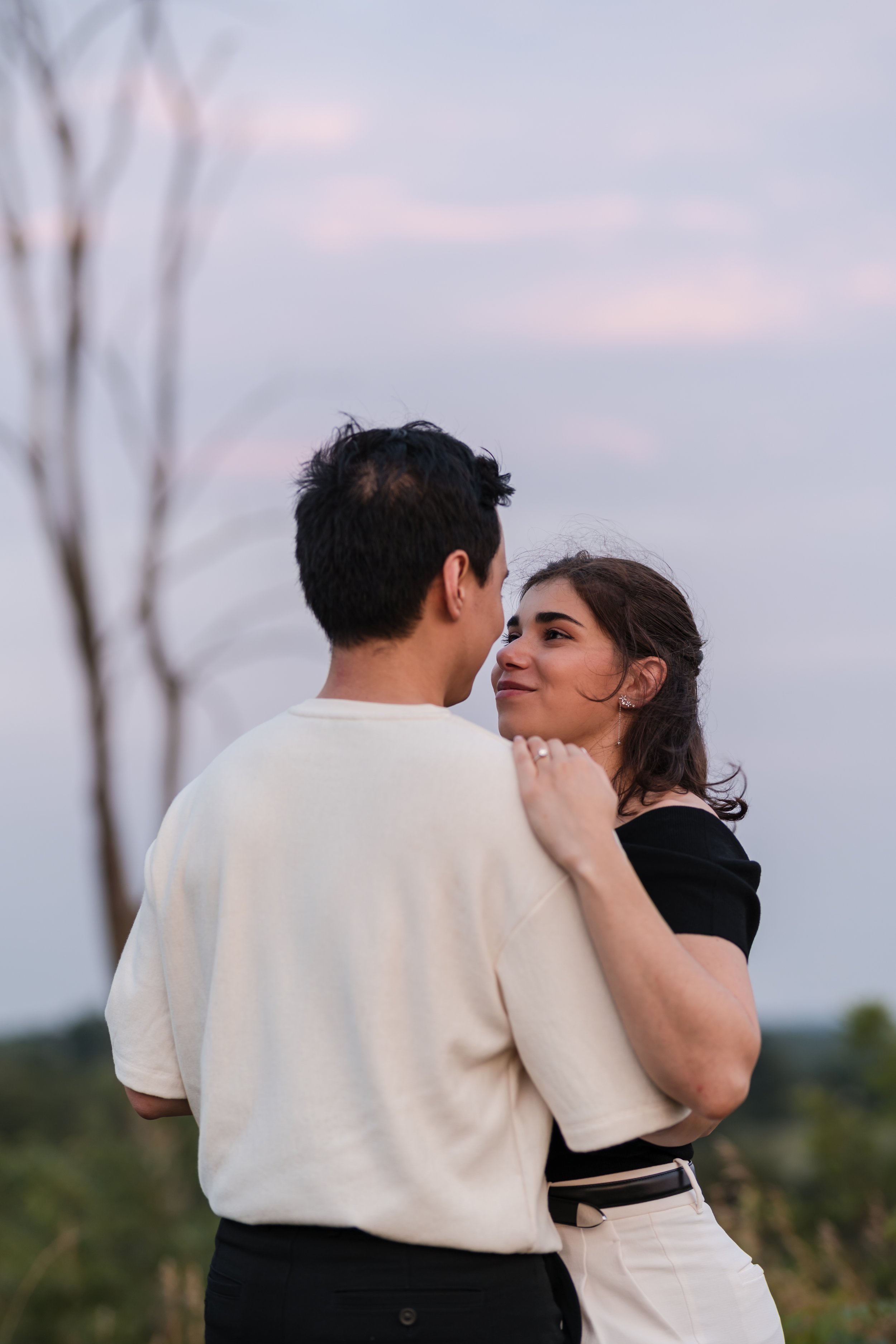Dryden tract engagement session, practice dance at Lookout.jpg