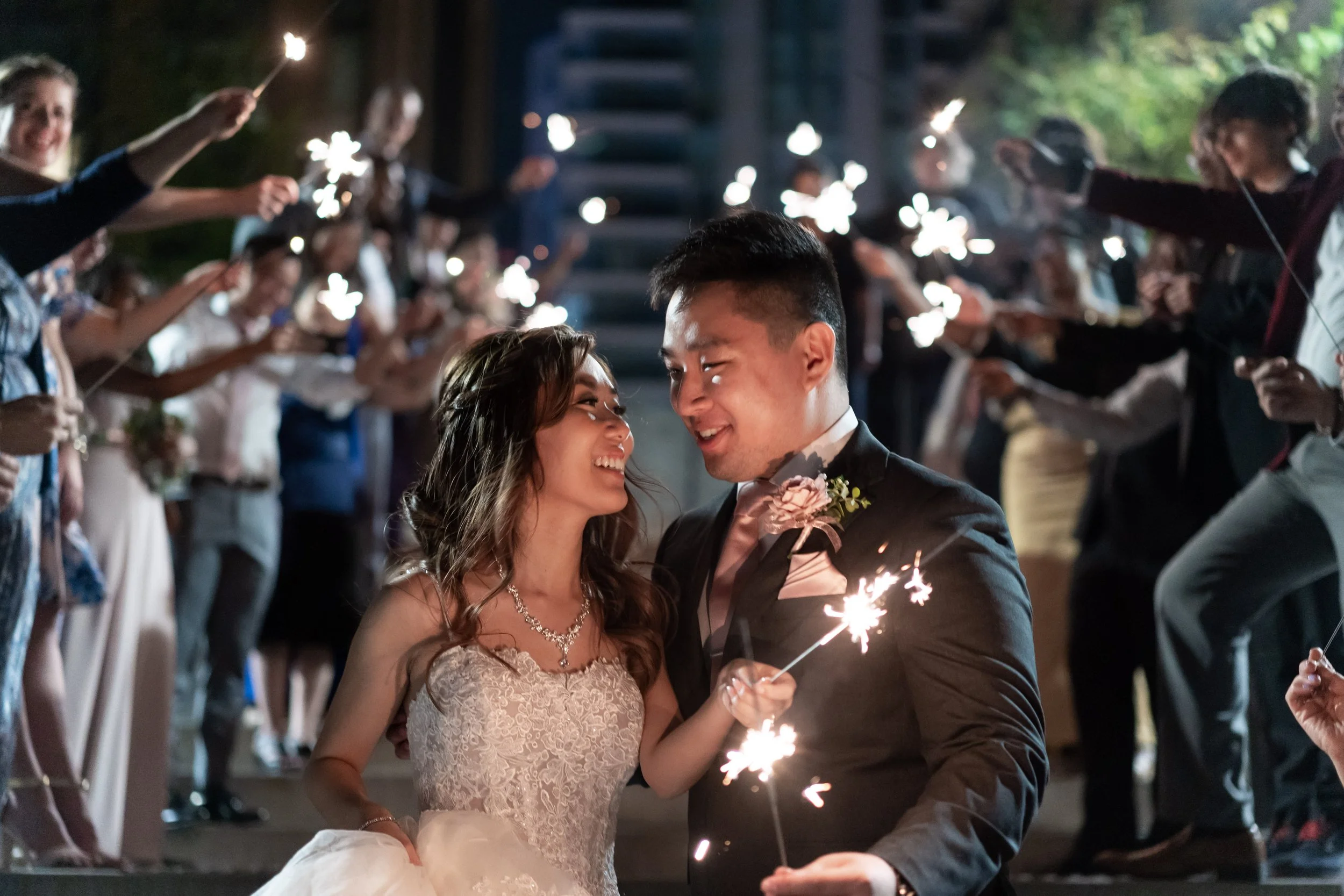 Wedding - Sparkler Exit