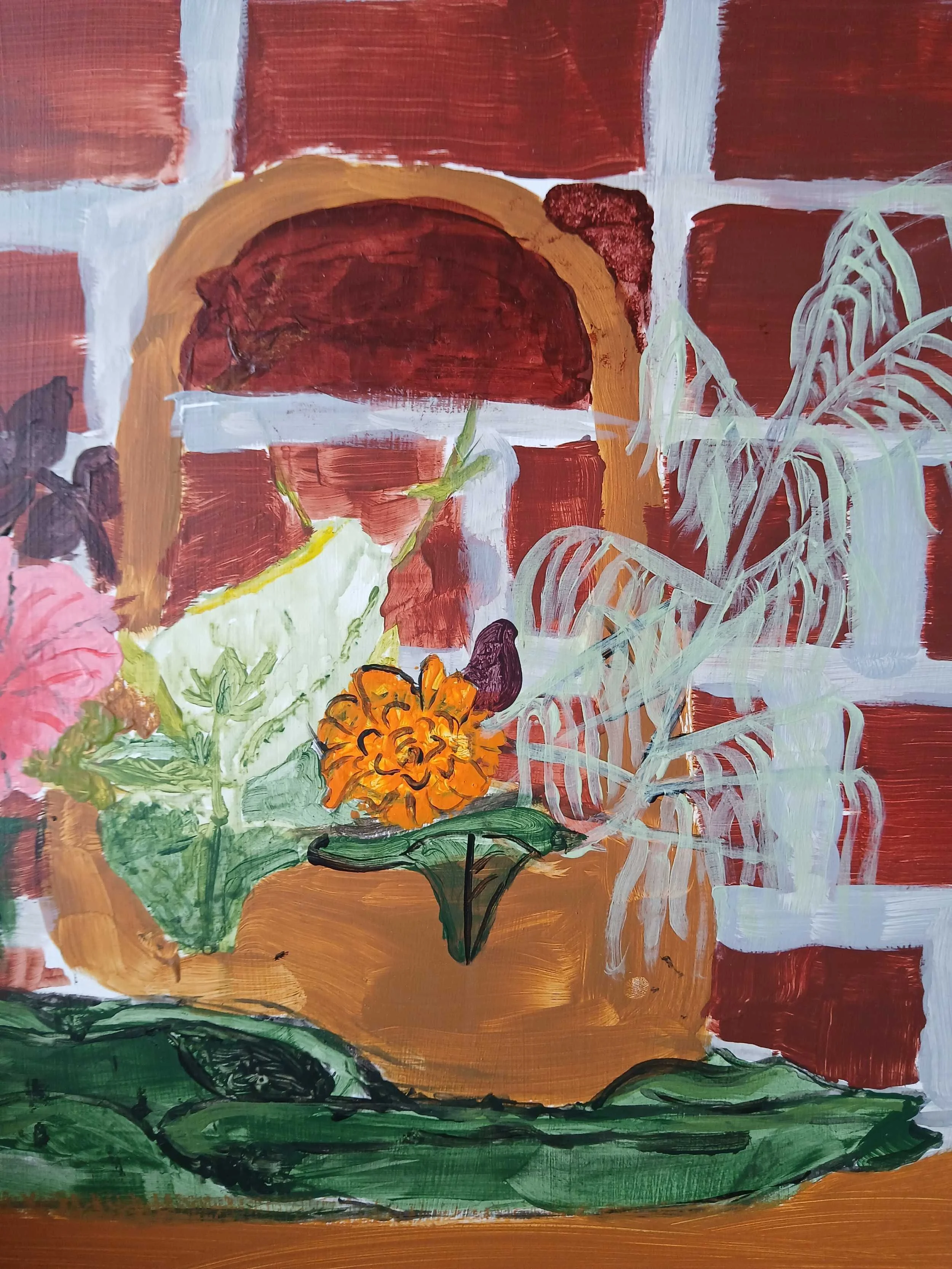 Still Life - Acrylic on Board