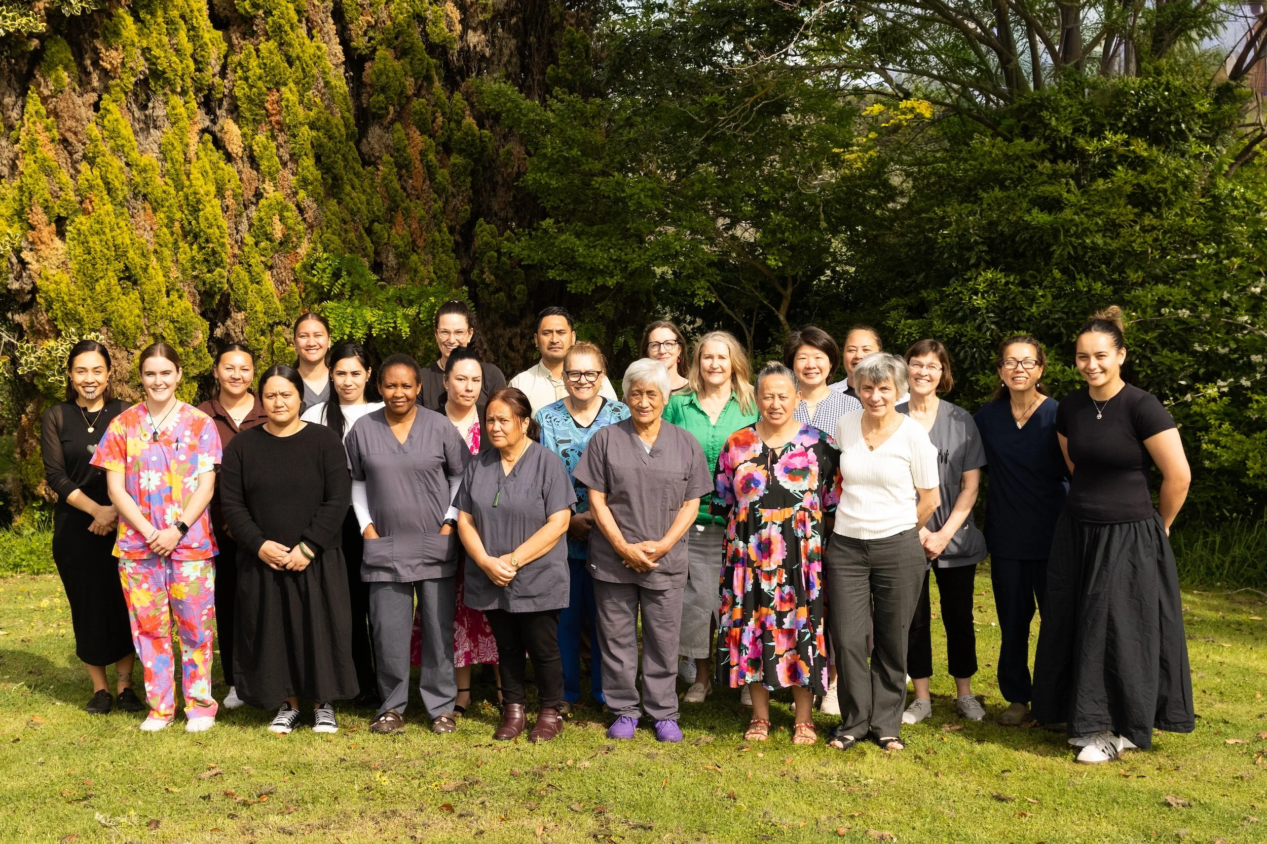 This is the team behind Te Wairoa Medical Centre — a collective of dedicated health professionals and support staff working together to care for our community and whānau.