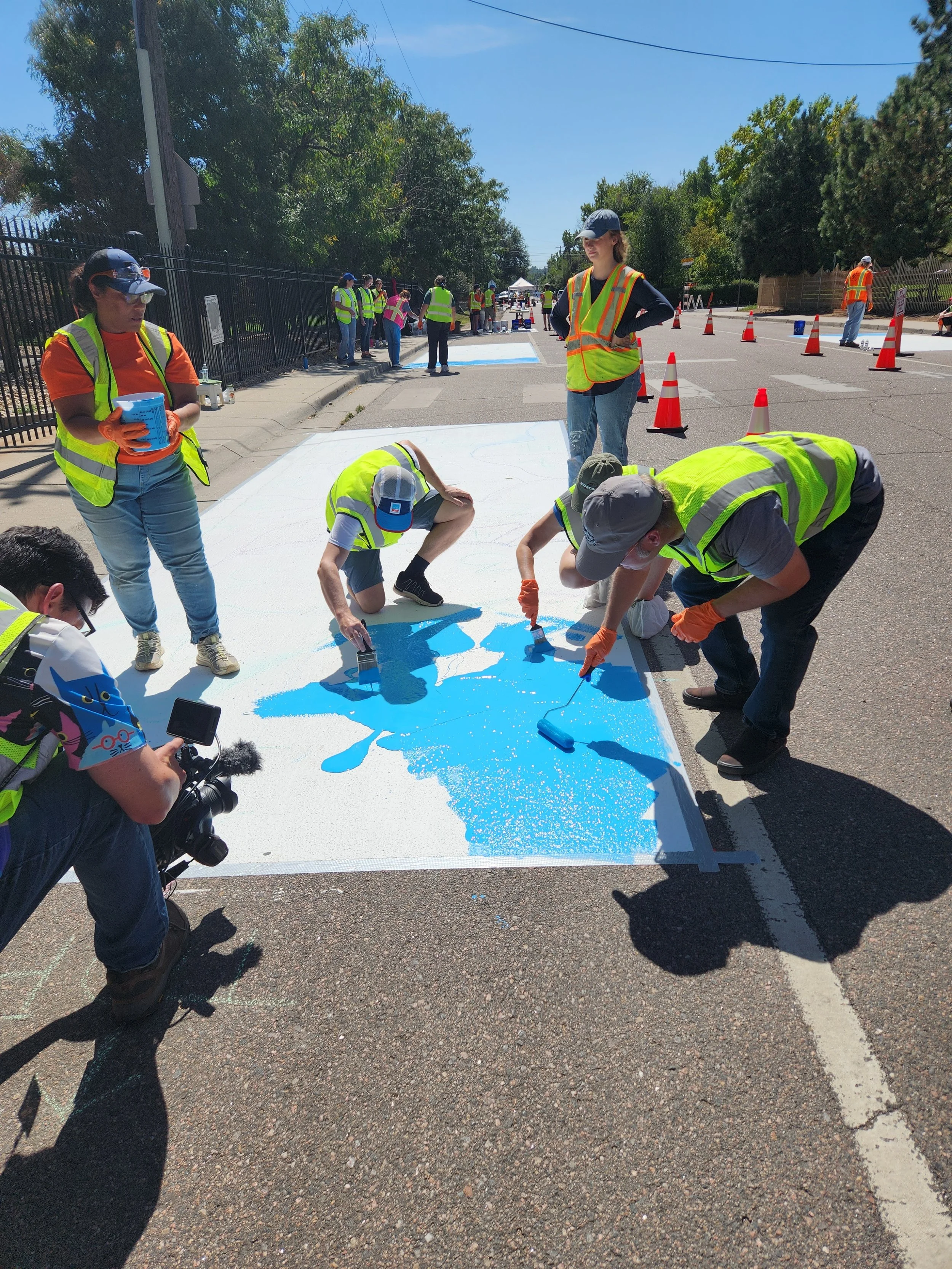 Miller Street Community Painting Sept 2024