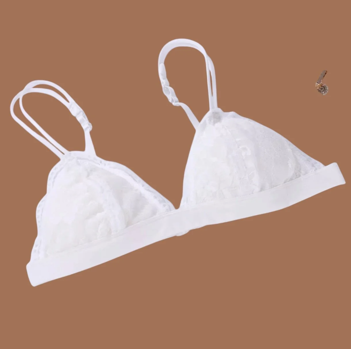 Luxe Comfort Bralette – Designer-Inspired Everyday Support (One Size)