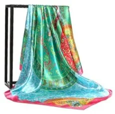 Designer-Inspired Scarf / Hijab 90 x 90 cm