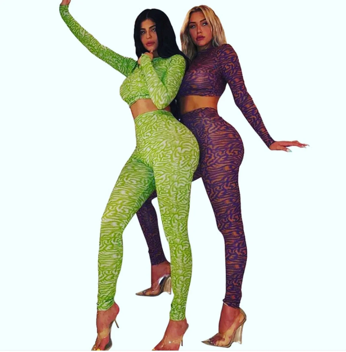 Tribal Touch Two-Piece – Aztec Print, Sculpted Fit, and Soft Stretch Feel