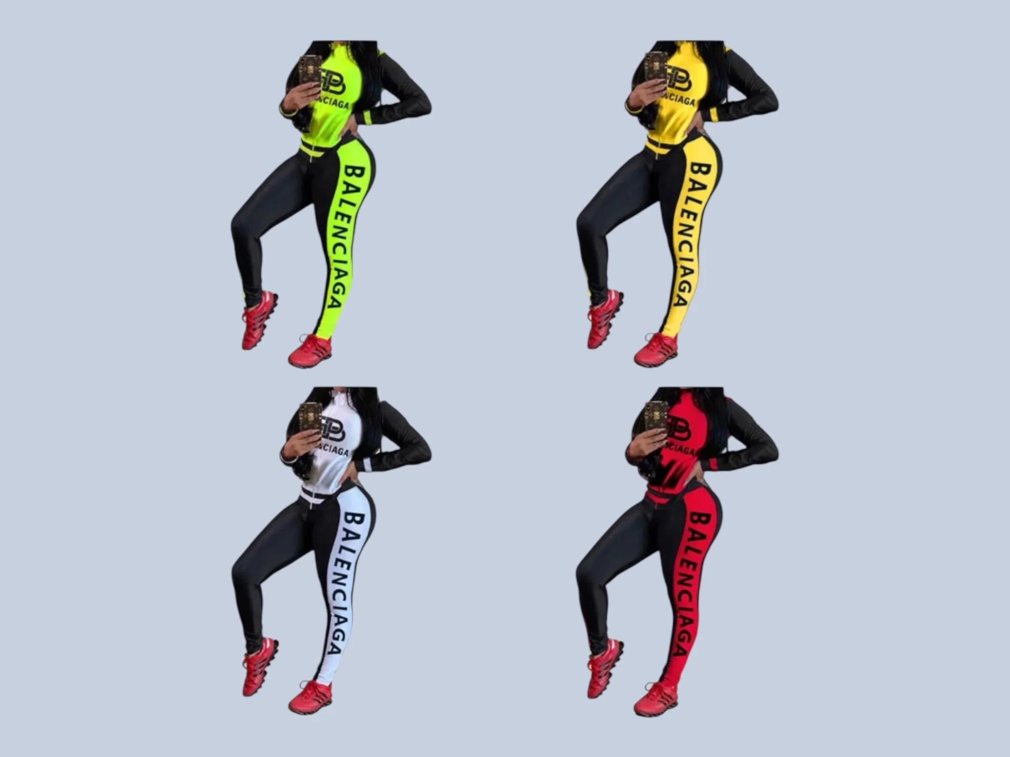 Balenciaga Luxe Two-Piece Set (S–3XL)