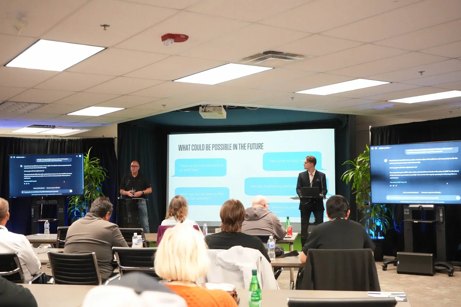 Deighton’s Dave Penney (left) and Alex Sinicyn (right)