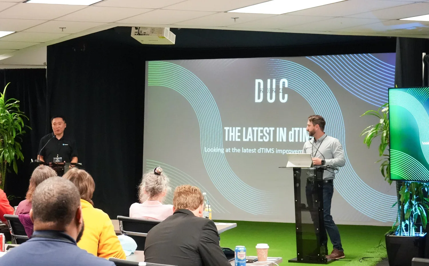 Deighton’s Chris Chau (left) and Joel Beaulieu (right)