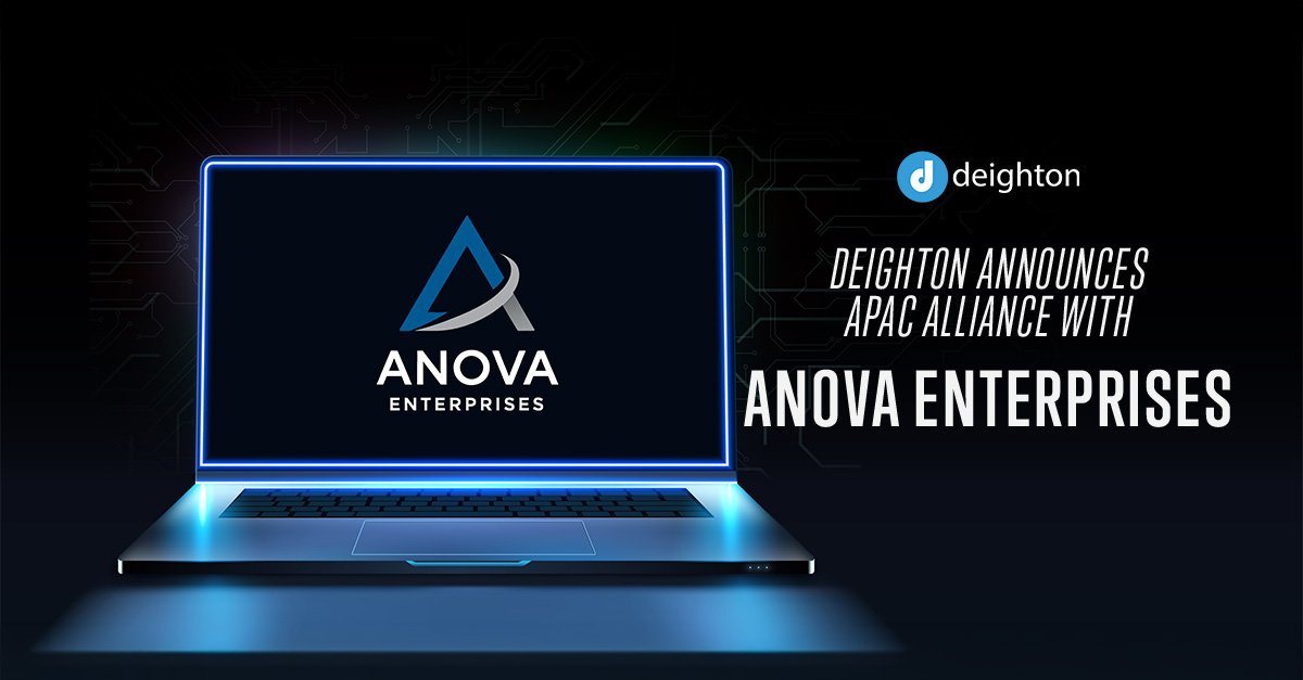 Deighton Associates Ltd. Announces APAC Alliance with Anova Enterprises