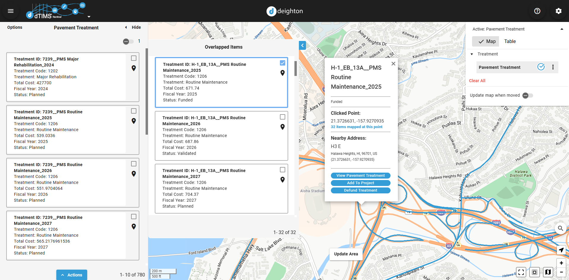 Track Every Treatment from Planned to Funded