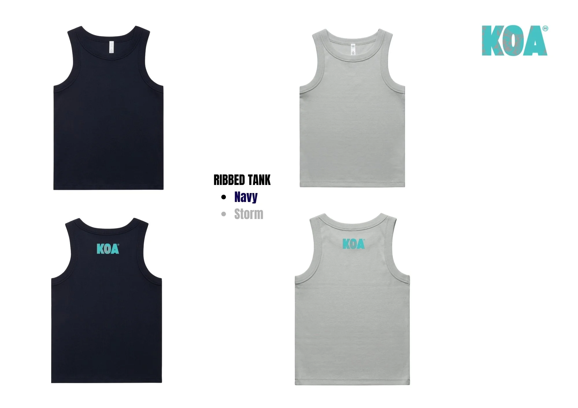 Rib Tank | Embroidered