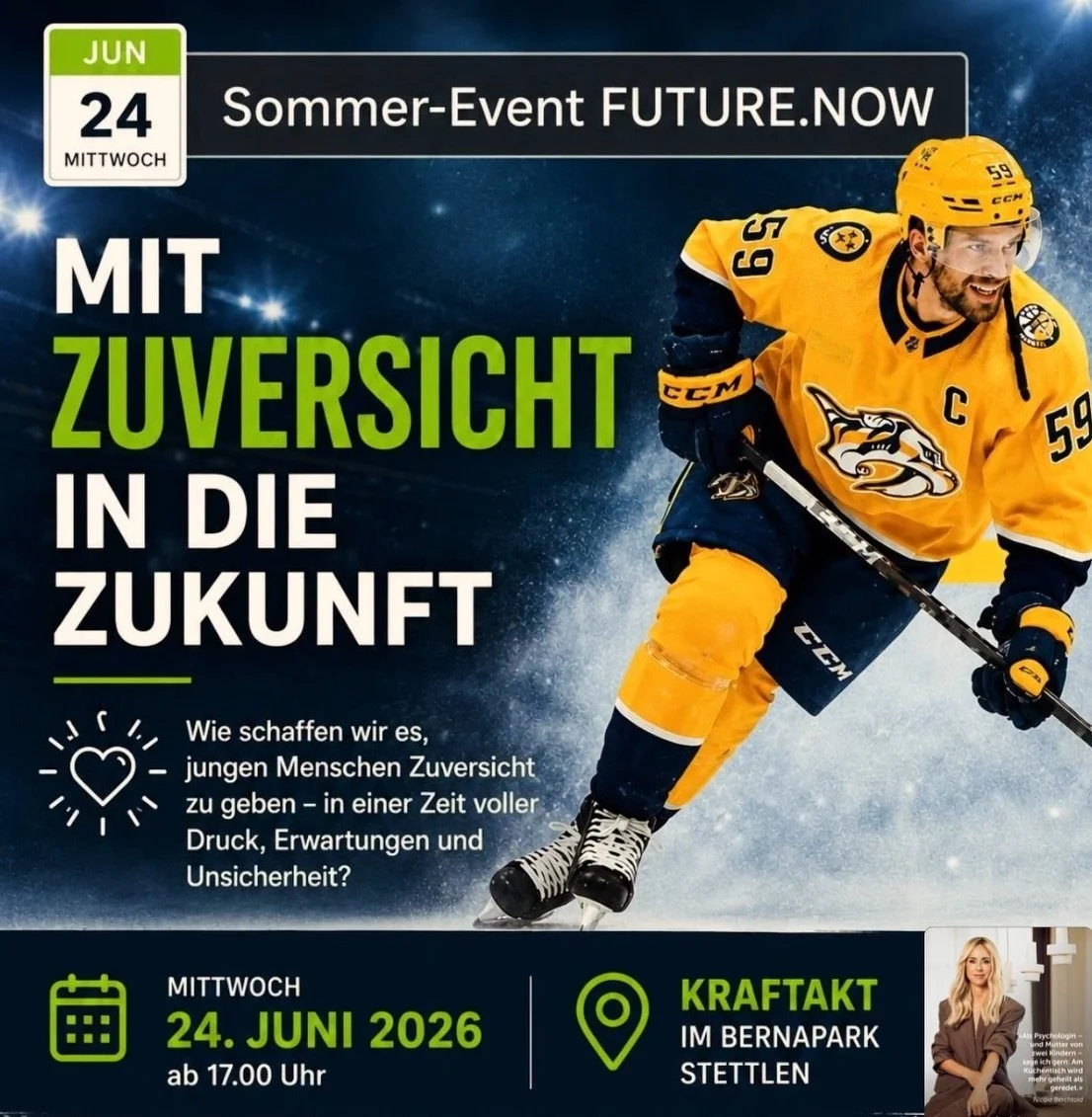 Ja, die Entt&auml;uschung ist gro&szlig;... mit WM-Gold hat es f&uuml;r unsere Schweizer Hockey-Nati wieder nicht geklappt!  Und jetzt? 🤷&zwj;♀️ Kopf in den Sand stecken oder aufstehen und weiterk&auml;mpfen...? Genau JETZT ist mentale Power gefragt