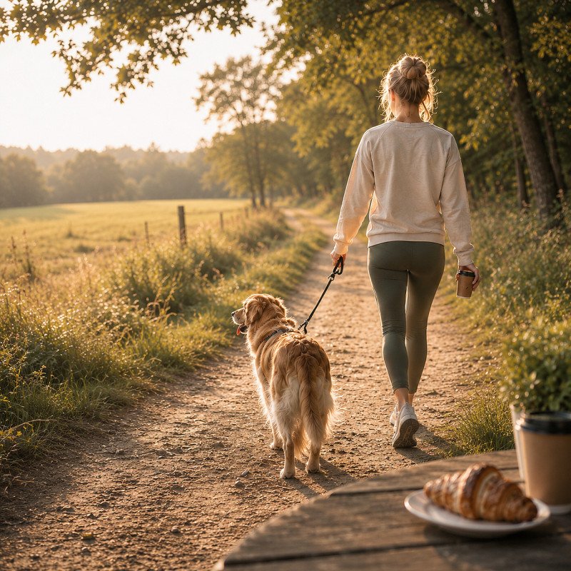 Morning Walk: Coffee &amp; Dogs