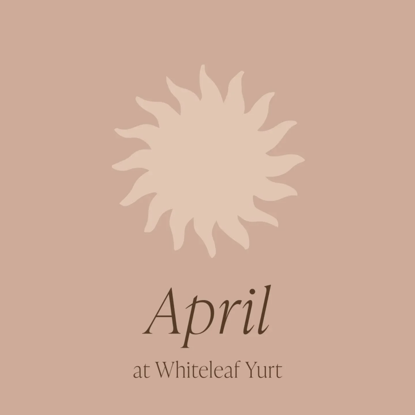 What&rsquo;s on at Whiteleaf Yurt this April&nbsp;🌷

&bull; Crystal Earth Circle &mdash; 18.4.26, with @breathebebloom , 10.30am&ndash;12pm
Bookings:&nbsp;belentimpanaro@gmail.com

&bull; Yin Yoga Workshop &mdash; 19.4.26, with @jacquelinefarrantyog