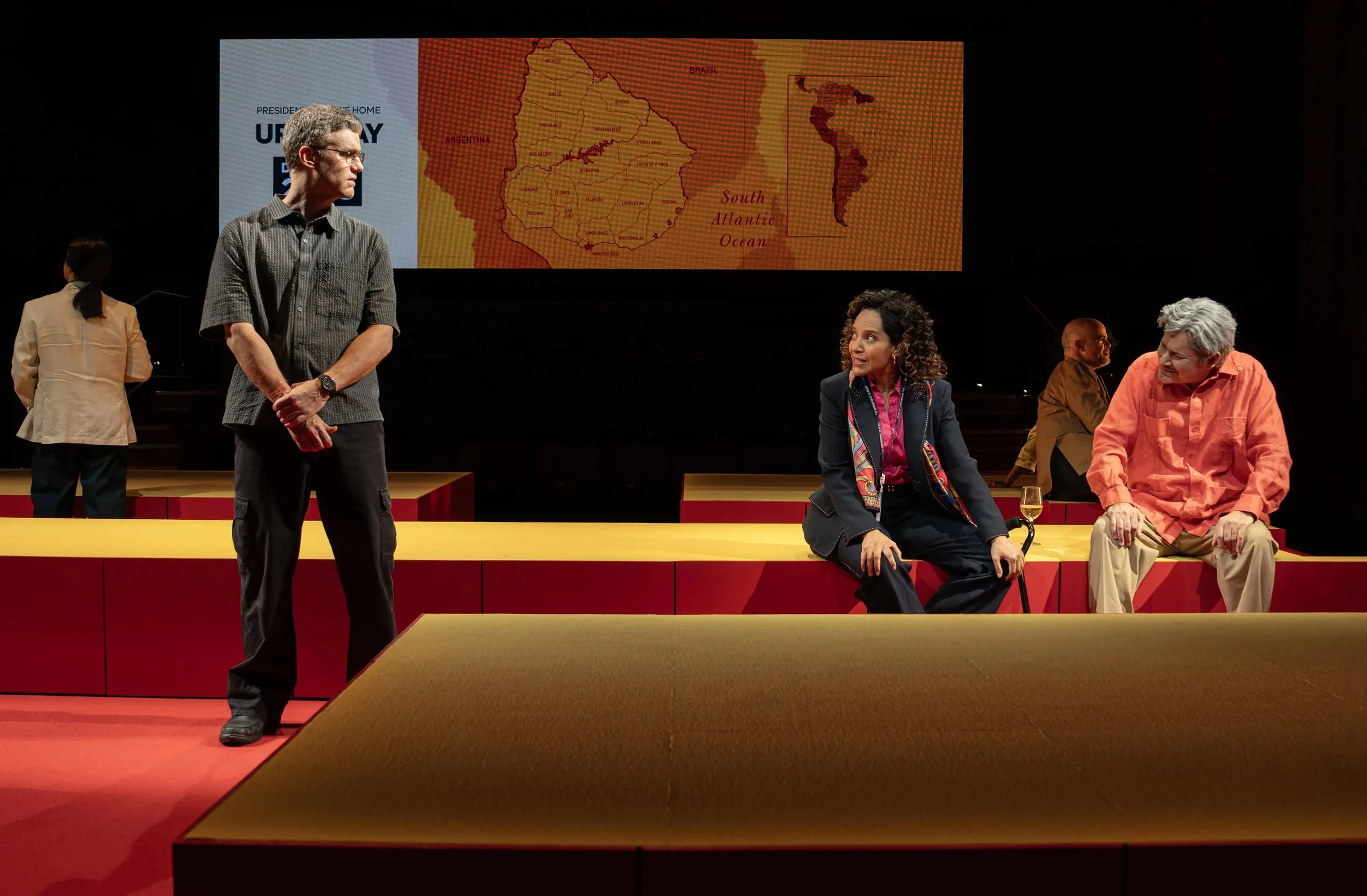   Armadno Riesco, Zabryna Guevara, and Al Rodrigo  