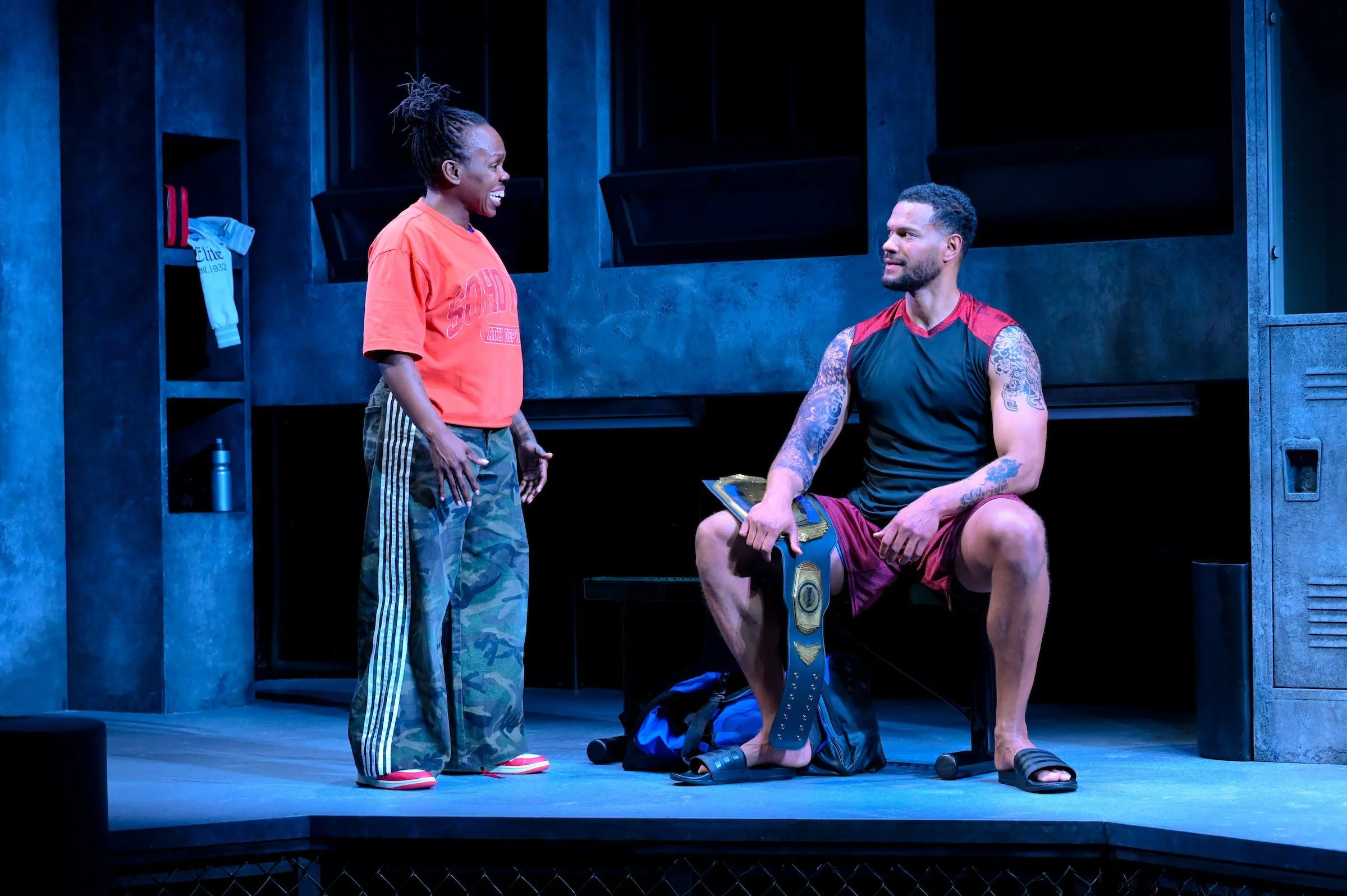   Ngozi Anyanwu (LIL) and Sullivan Jones (BIG)  