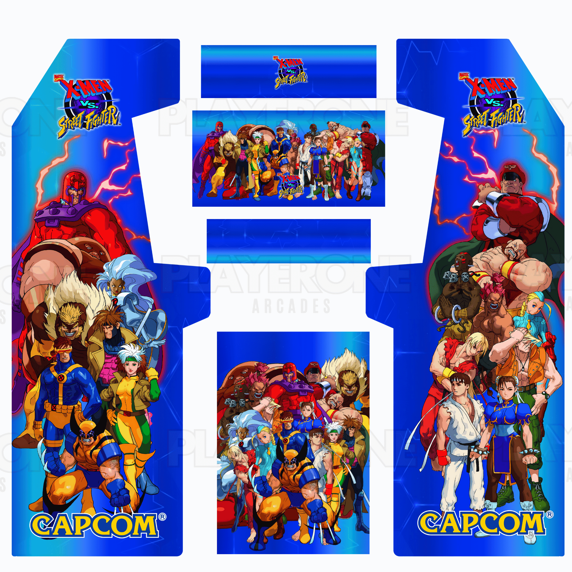 XMEN VS STREET FIGHTER