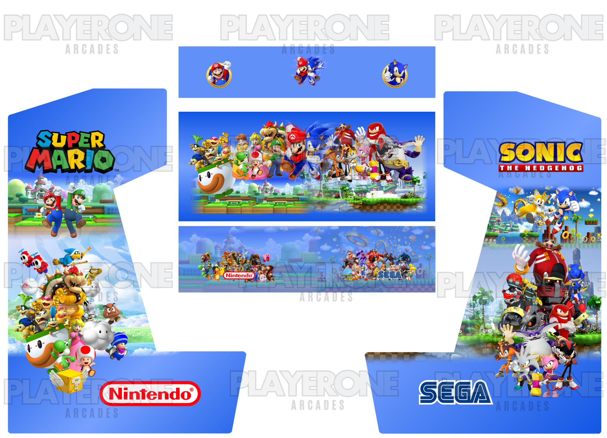 Sonic Vs Mario
