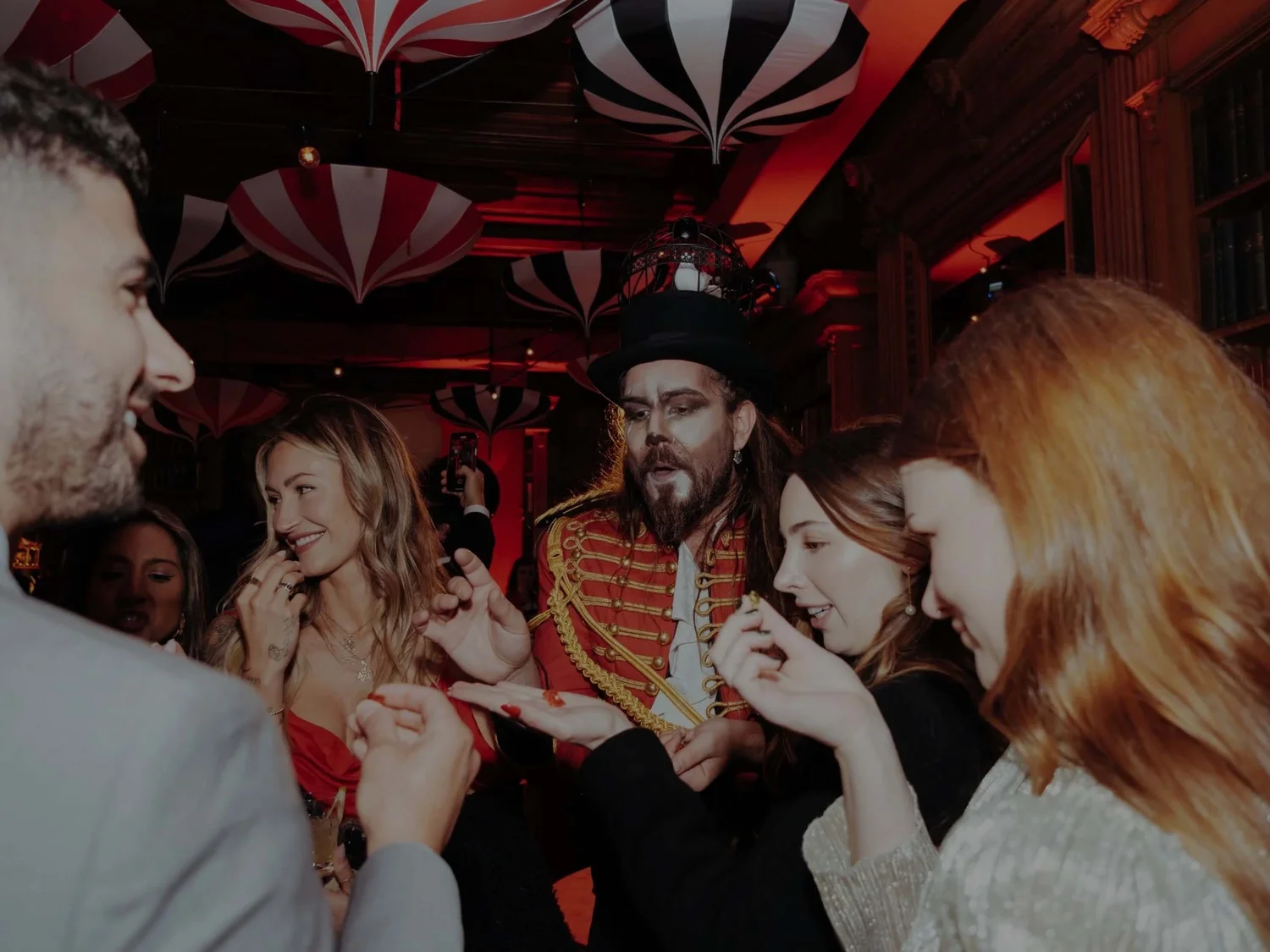 Cranberry Blue — Event | A Vintage Circus Party of Retro Delights