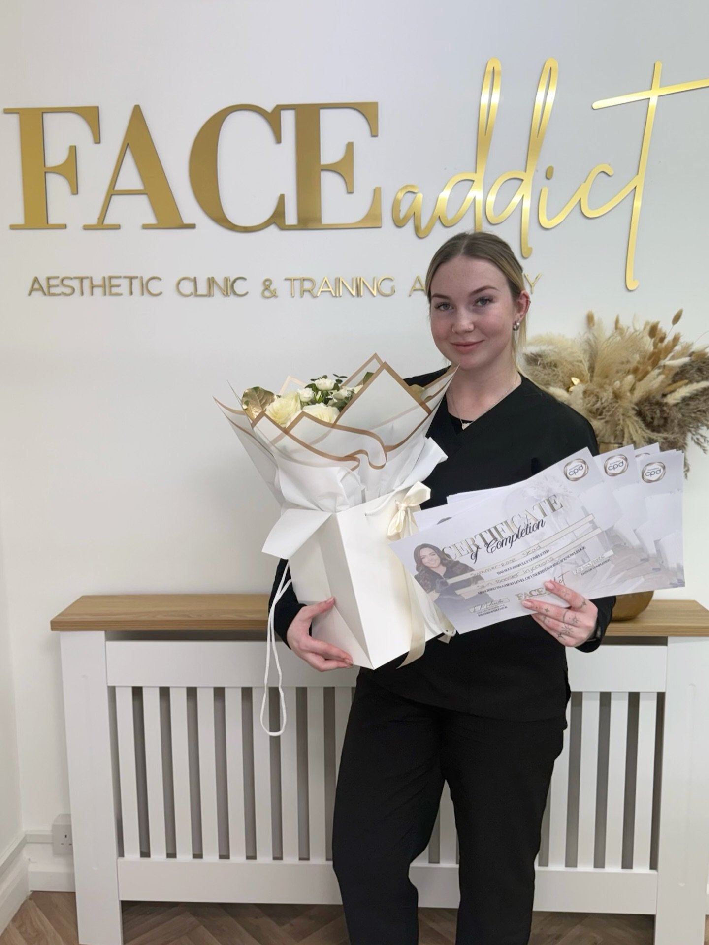 Huge congratulations to Summer on successfully completing her Fast Track to Aesthetics course with us! 🎉✨

From day one, you showed dedication, passion, and a real commitment to mastering your skills &mdash; and it&rsquo;s been amazing to watch your