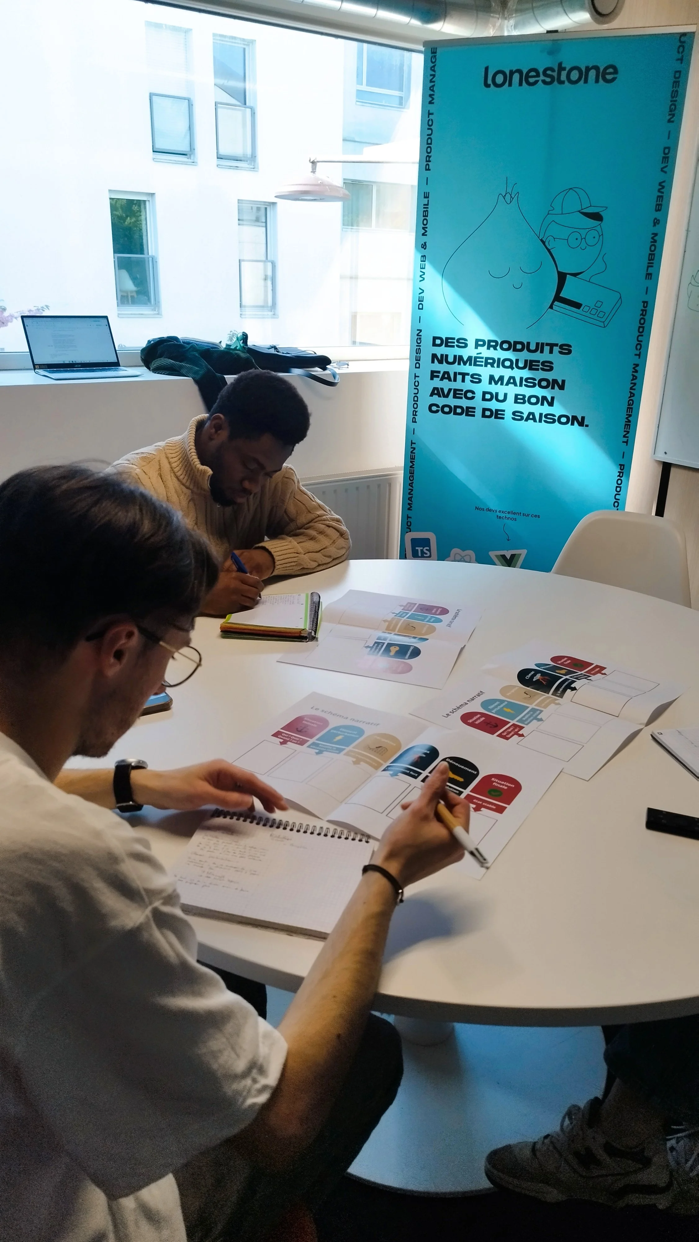 Atelier de préparation à la prise de parole en public chez Lonestone, Nantes.