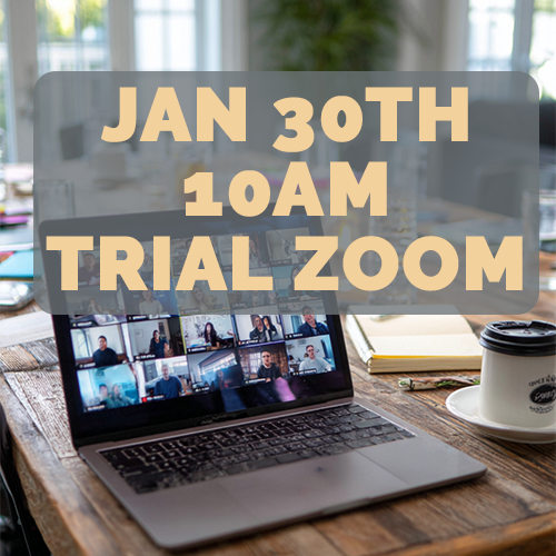 Monthly Momentum Zoom Jan 30, 2026 10am AZ; 12pm Eastern