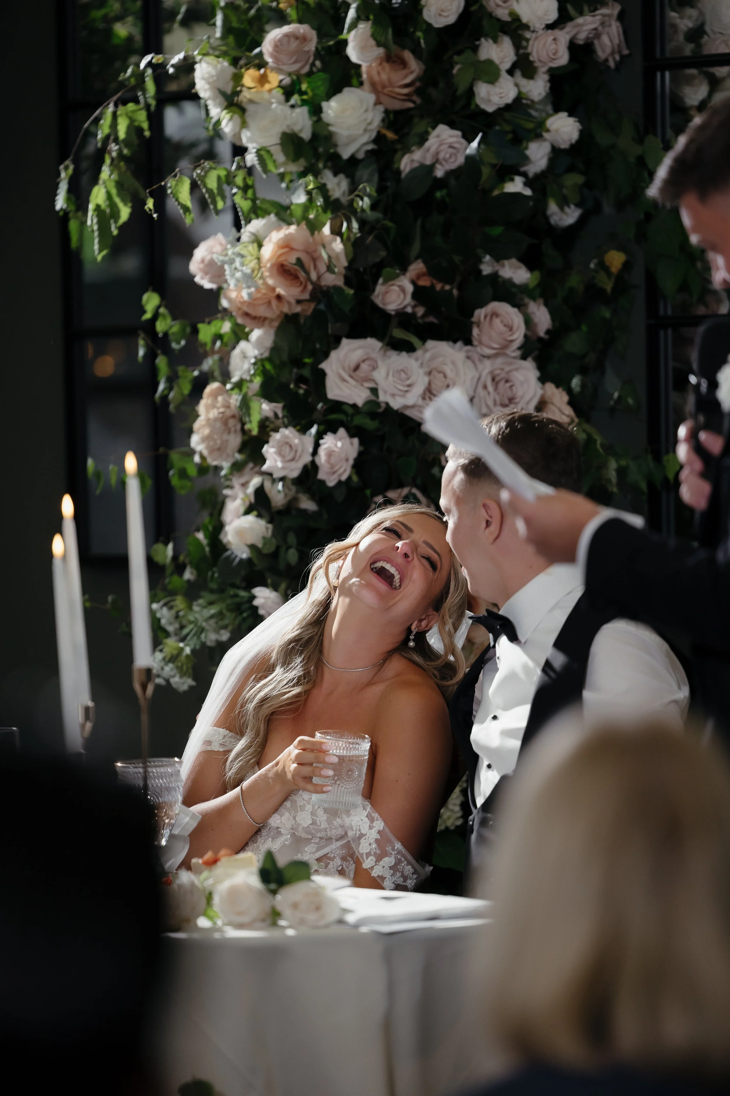 Rebecca & Andrew wedding breakfast