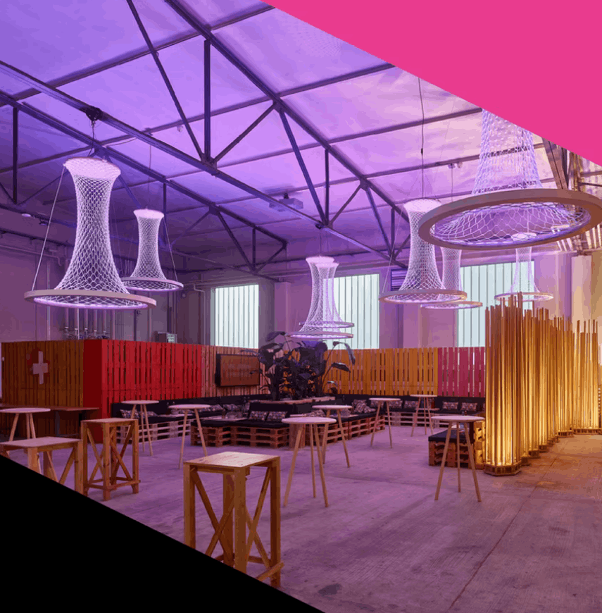 Bild eines Eventsaals