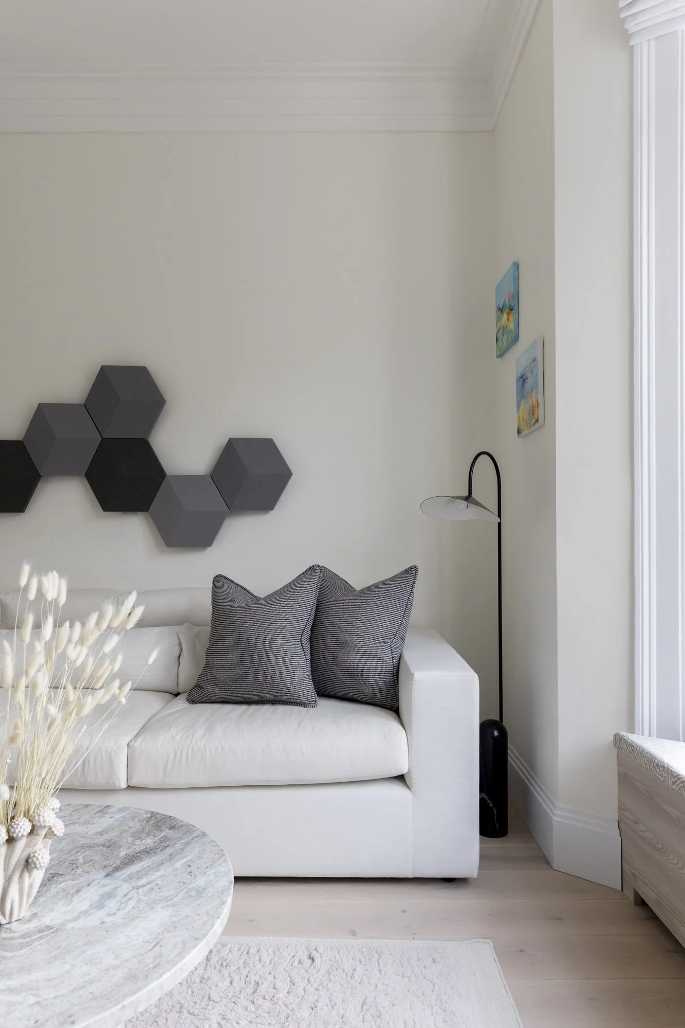 interior designed luxury living space in brook green west London