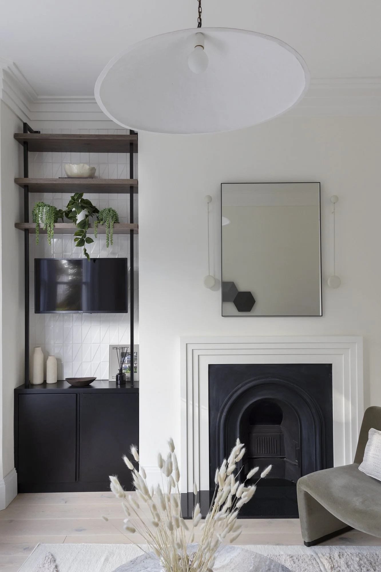 interior designed luxury apartment in brook green west London
