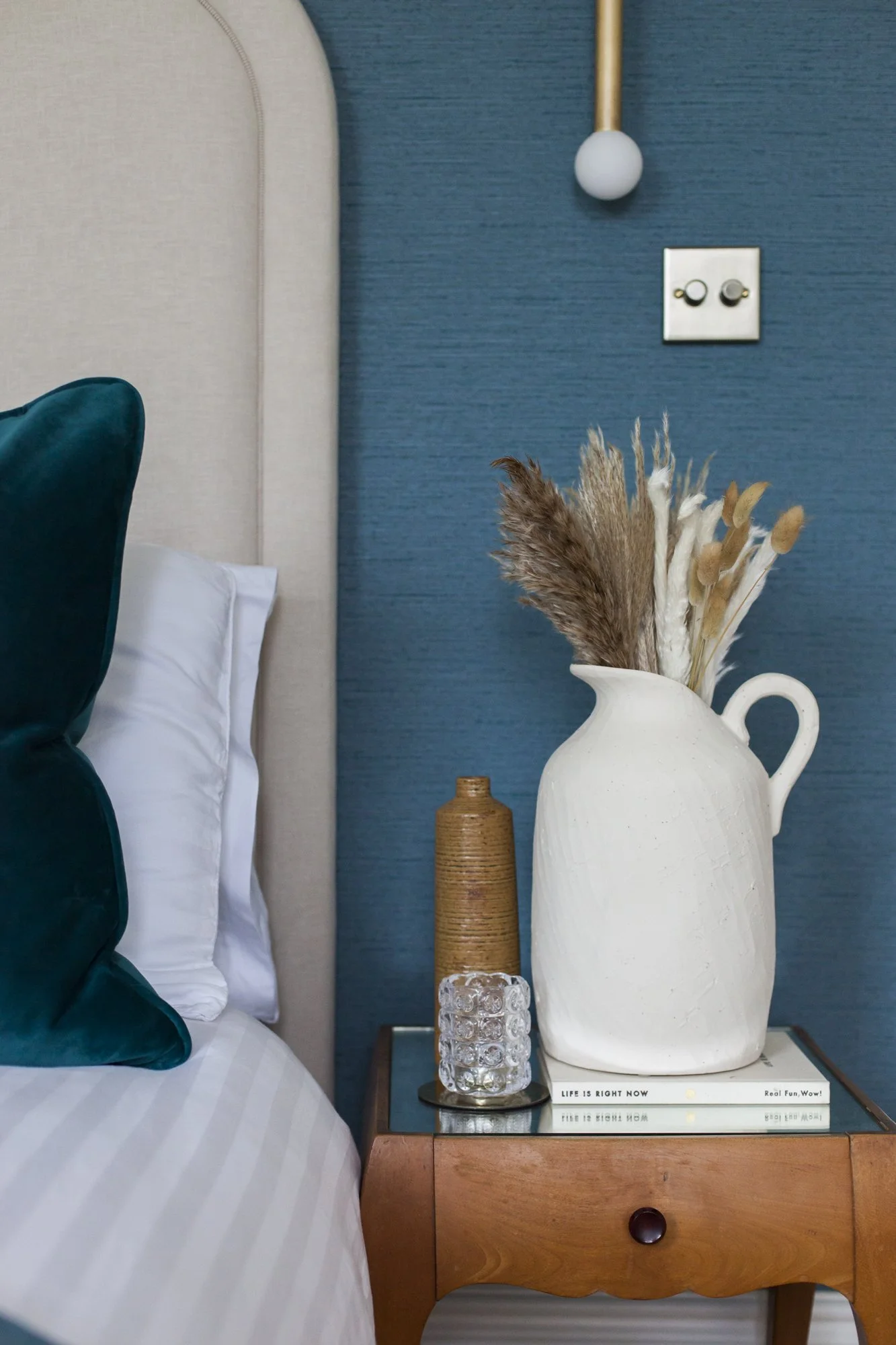Luxury interior styled master bedroom in in Barnet north London