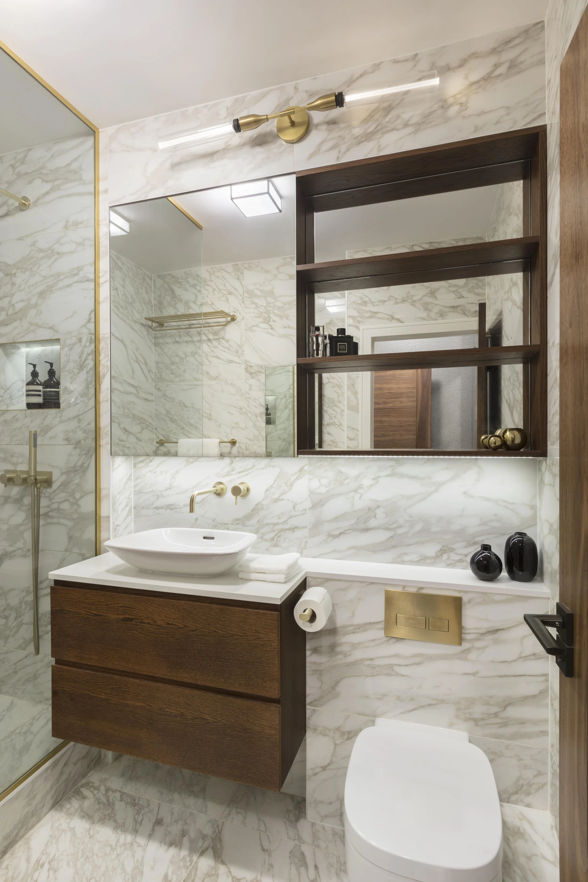 luxury bathroom interior design in Regent Park London