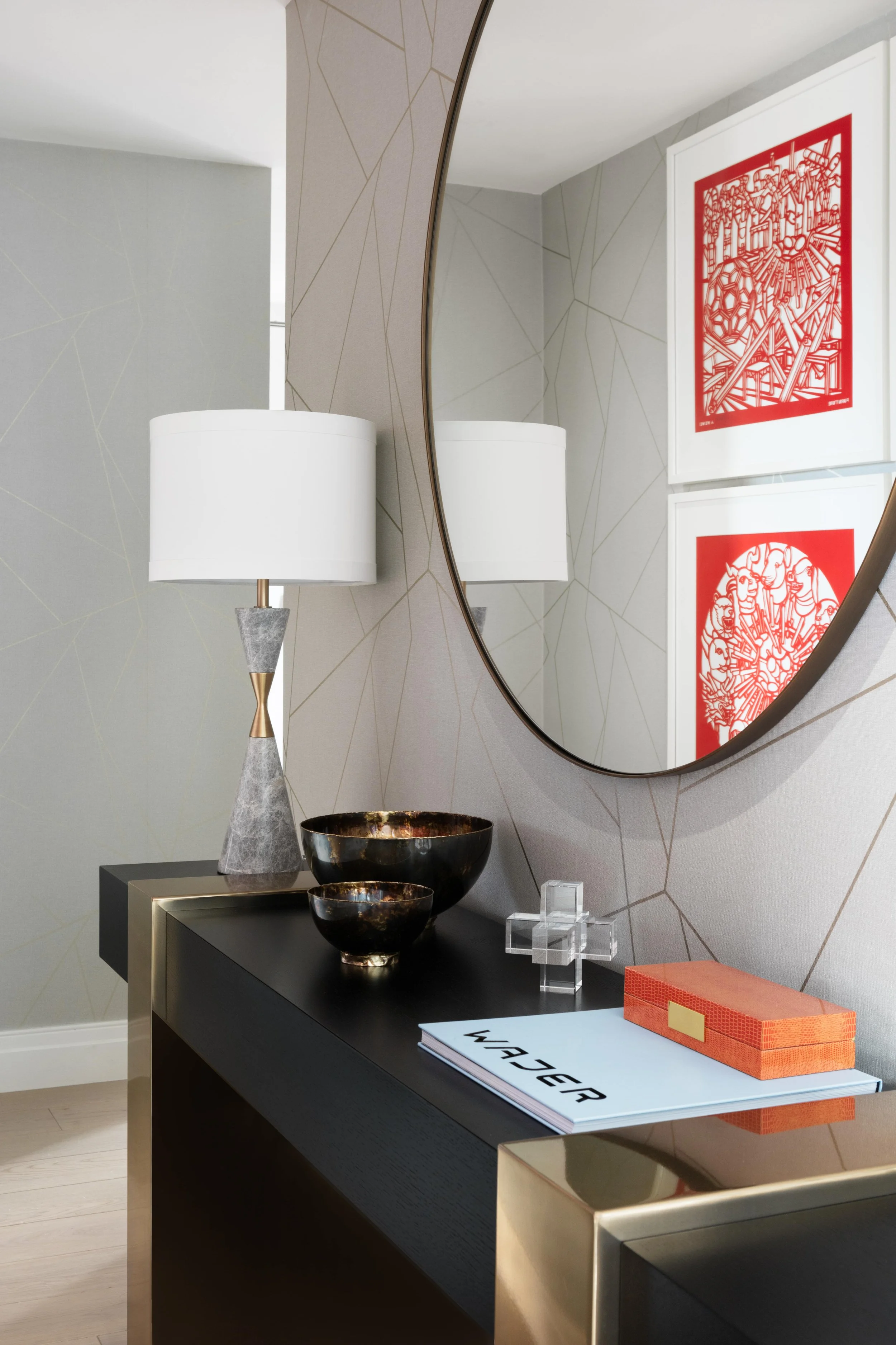 Luxury interior designed show apartment west london