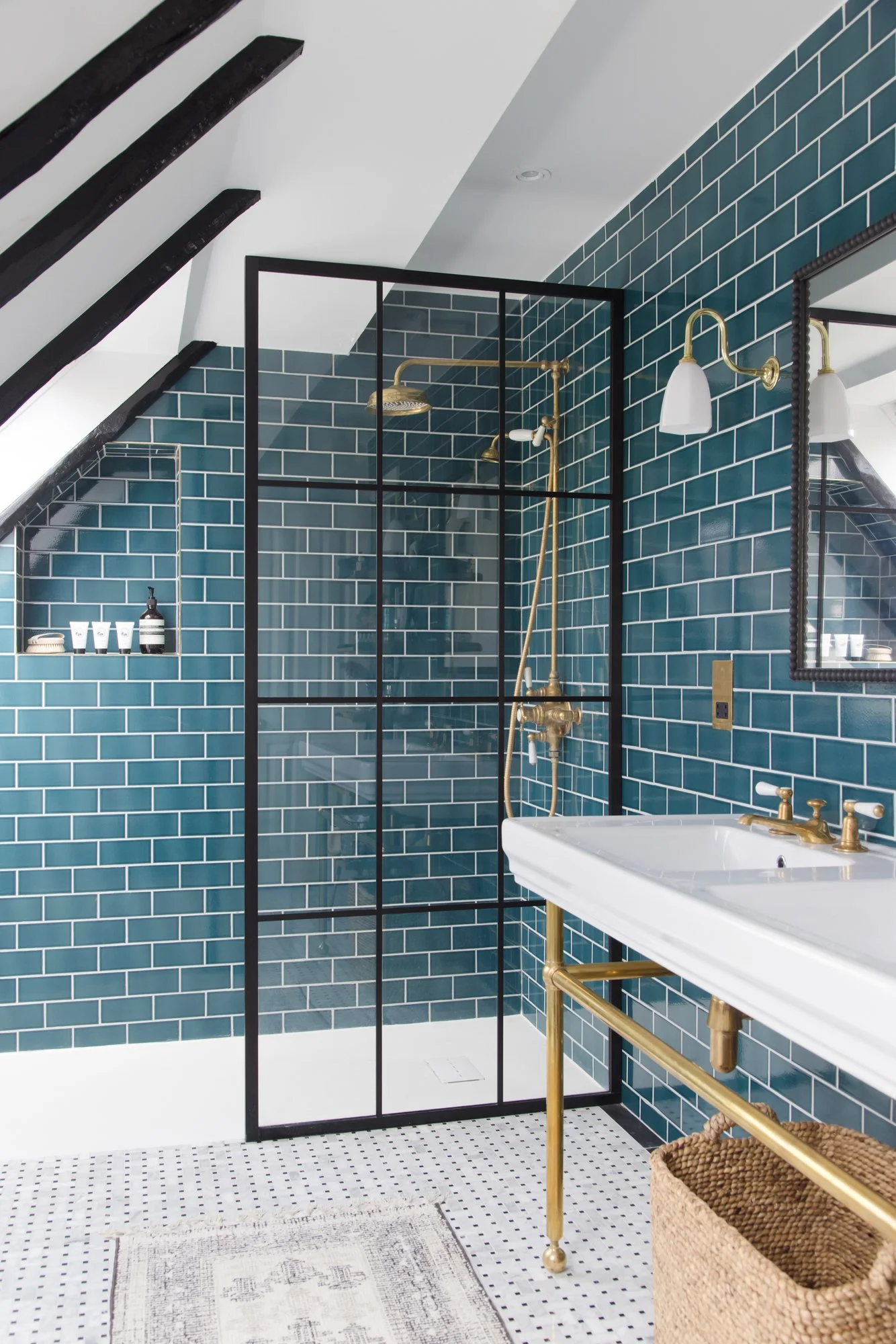Stylish luxury bathroom in Barnes south west London